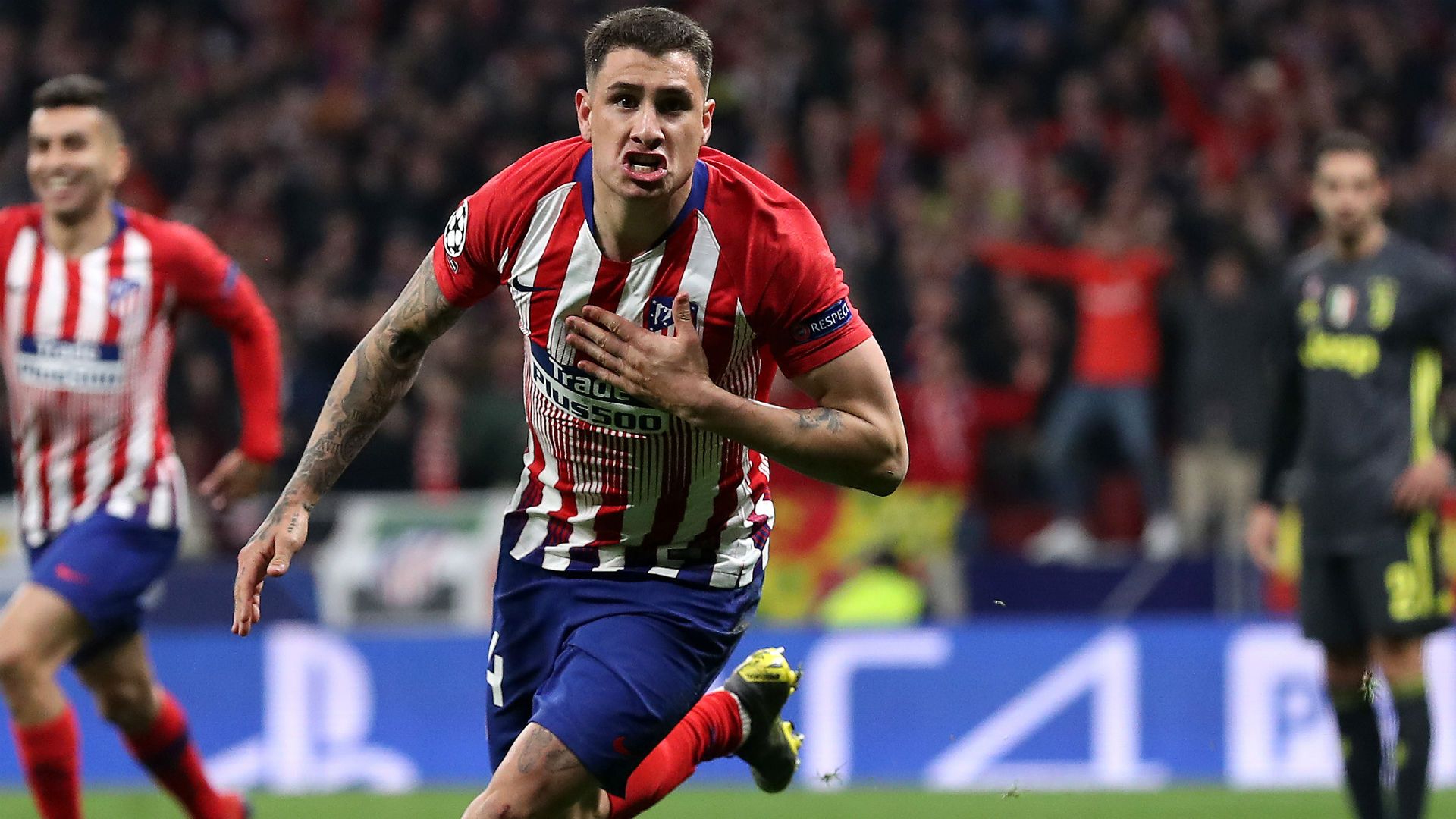 Gimenez Atletico Madrid Juventus Champions League