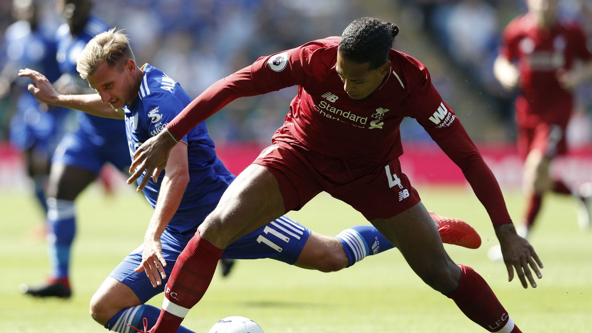 Virgil van Dijk Liverpool 2018-19