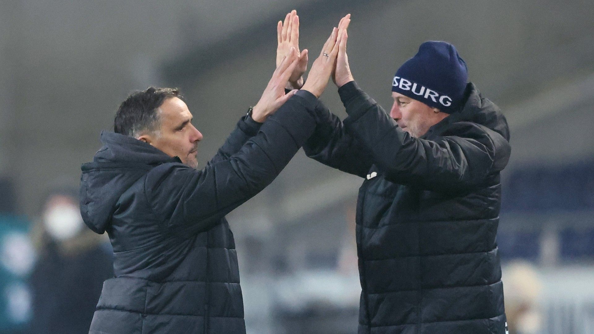 Sven Beuckert mit Hagen Schmidt