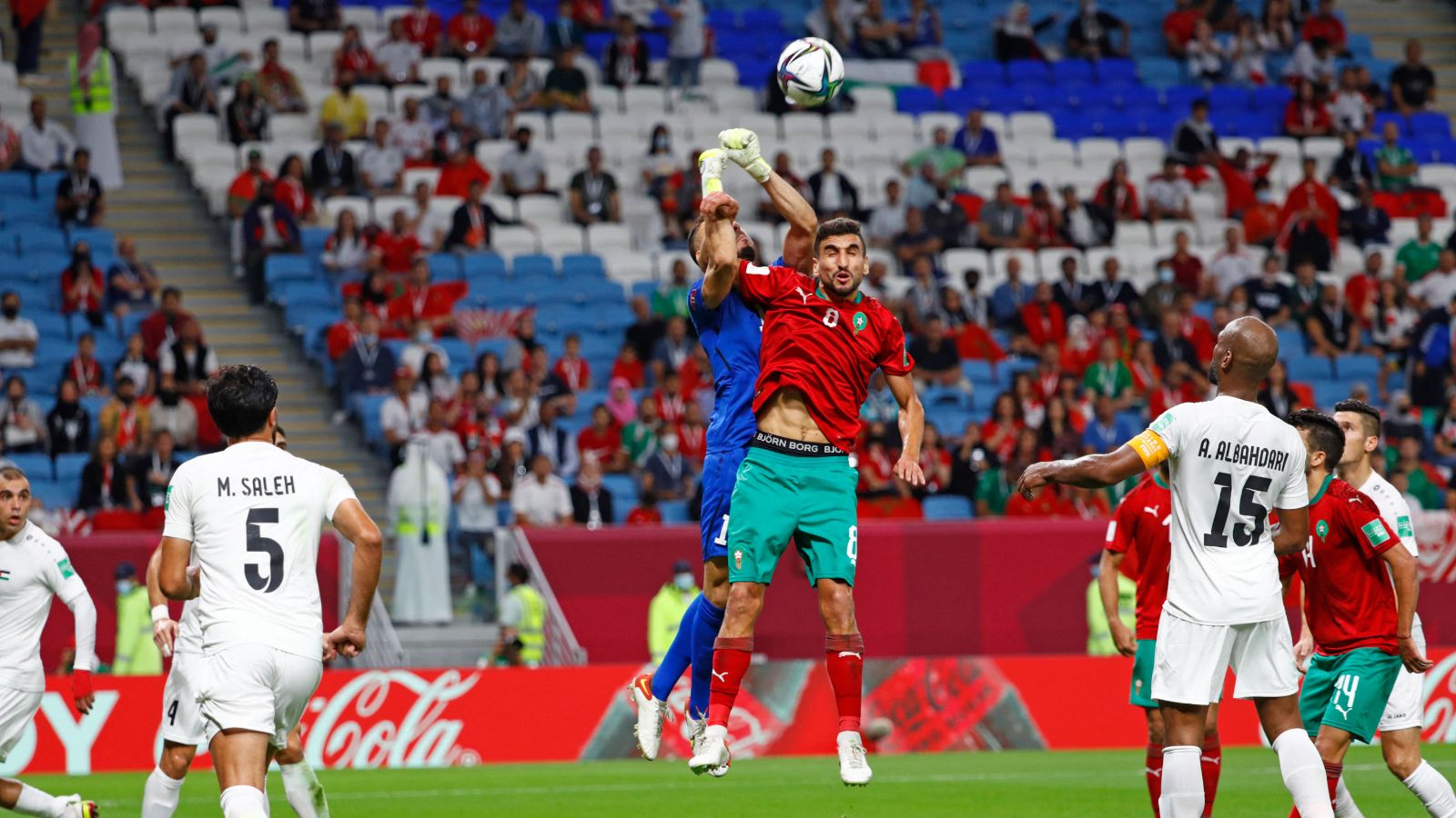 Walid El Karti - morocco - palestine - arab cup 2021