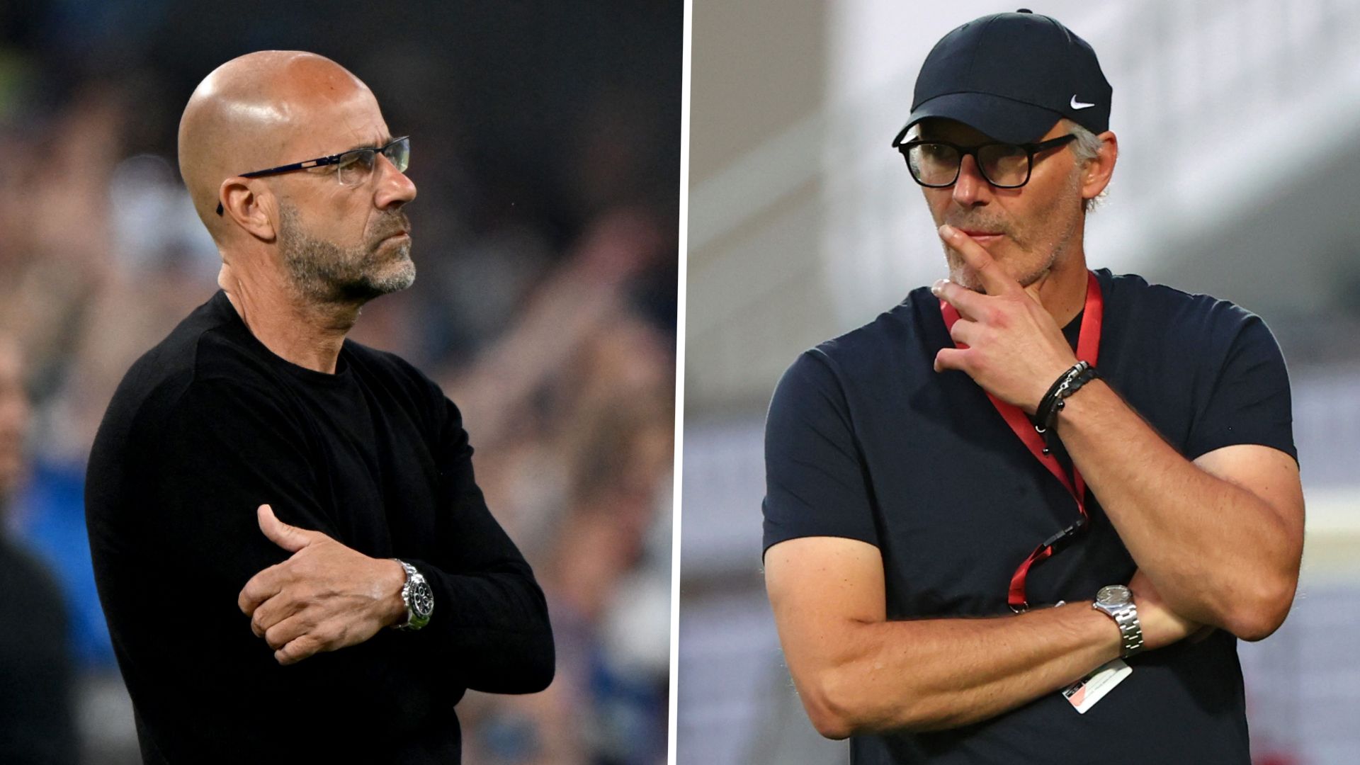 OL Peter Bosz Laurent Blanc