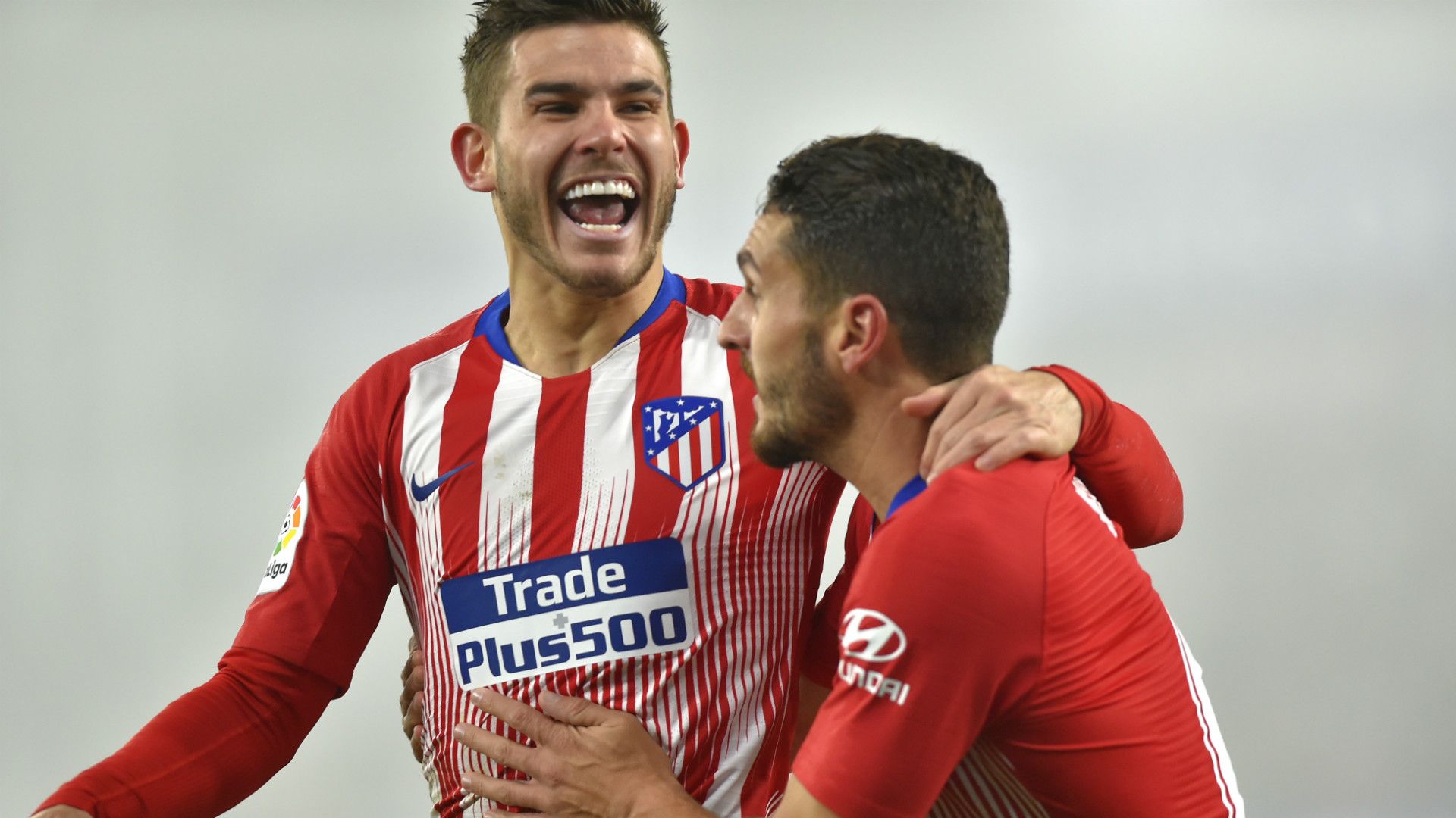 LUCAS HERNANDEZ KOKE HUESCA ATLETICO MADRID LALIGA