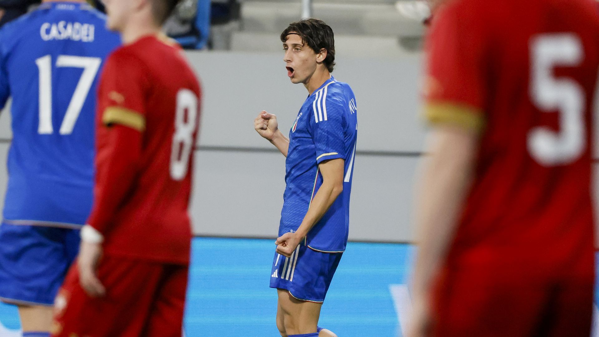 Samuele Mulattieri Italy U21