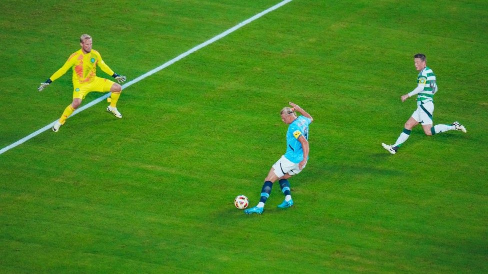 Erling Haaland Manchester City Celtic