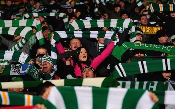 Celtic fans Celtic Park
