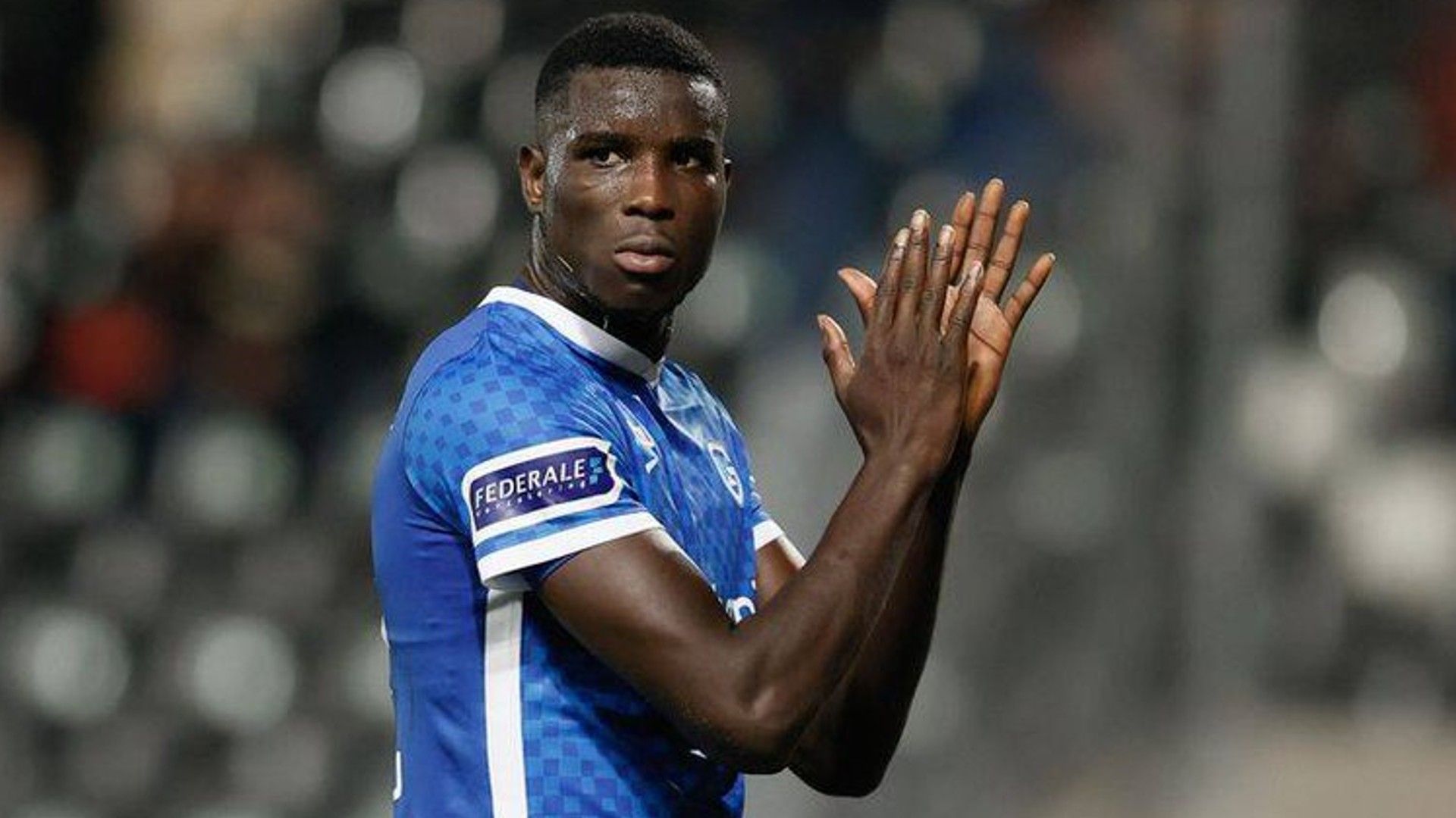 Nigeria and Genk player Paul Onuachu.