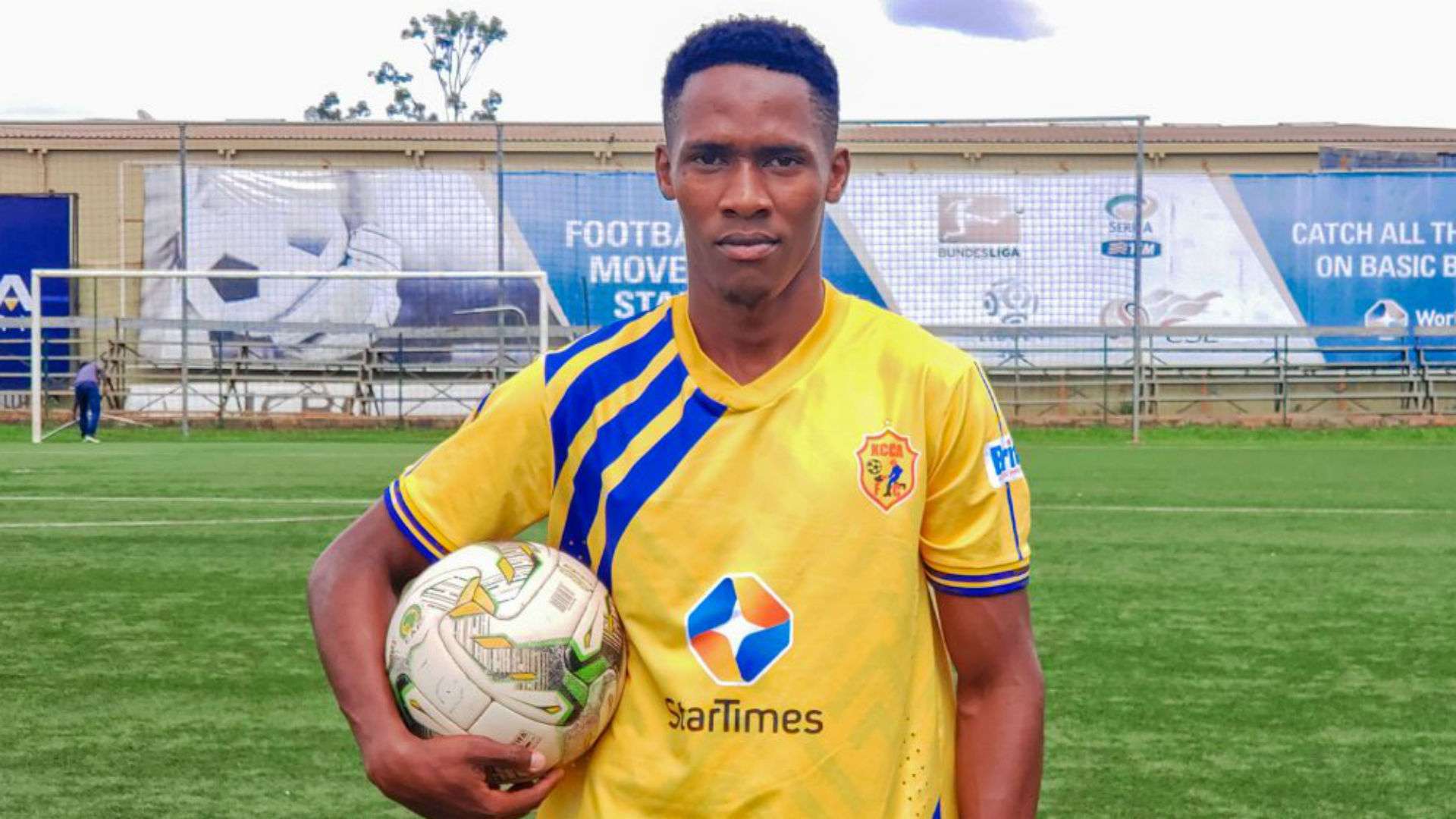 Ashraf ‘Fadiga’ Mugume recently signed for KCCA FC.