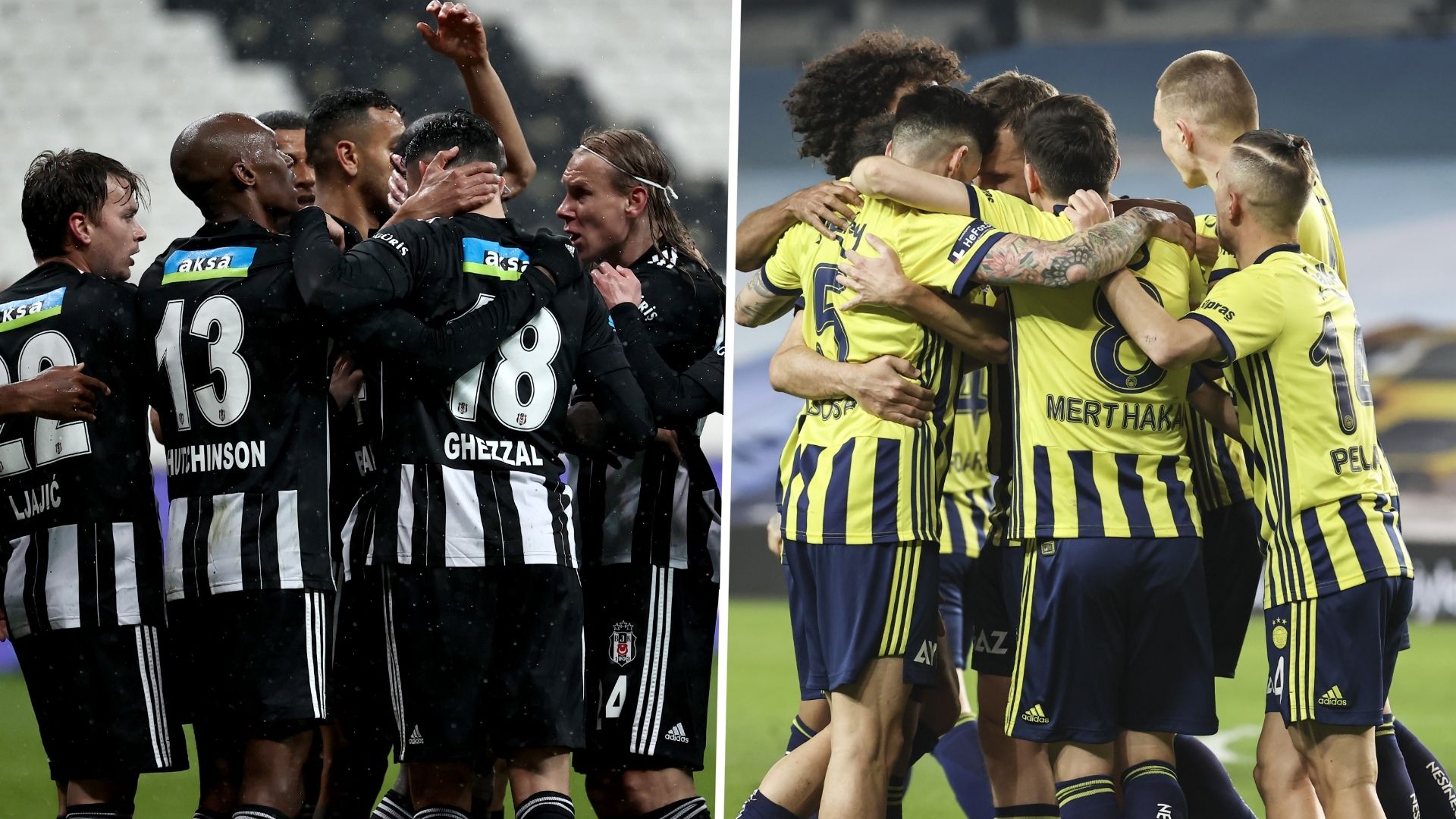 Besiktas Fenerbahce Celebration