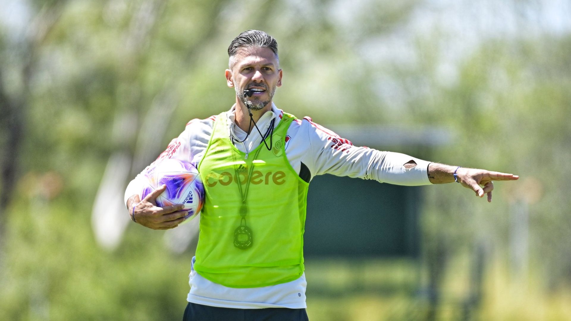 martin demichelis entrenamiento river febrero 2023