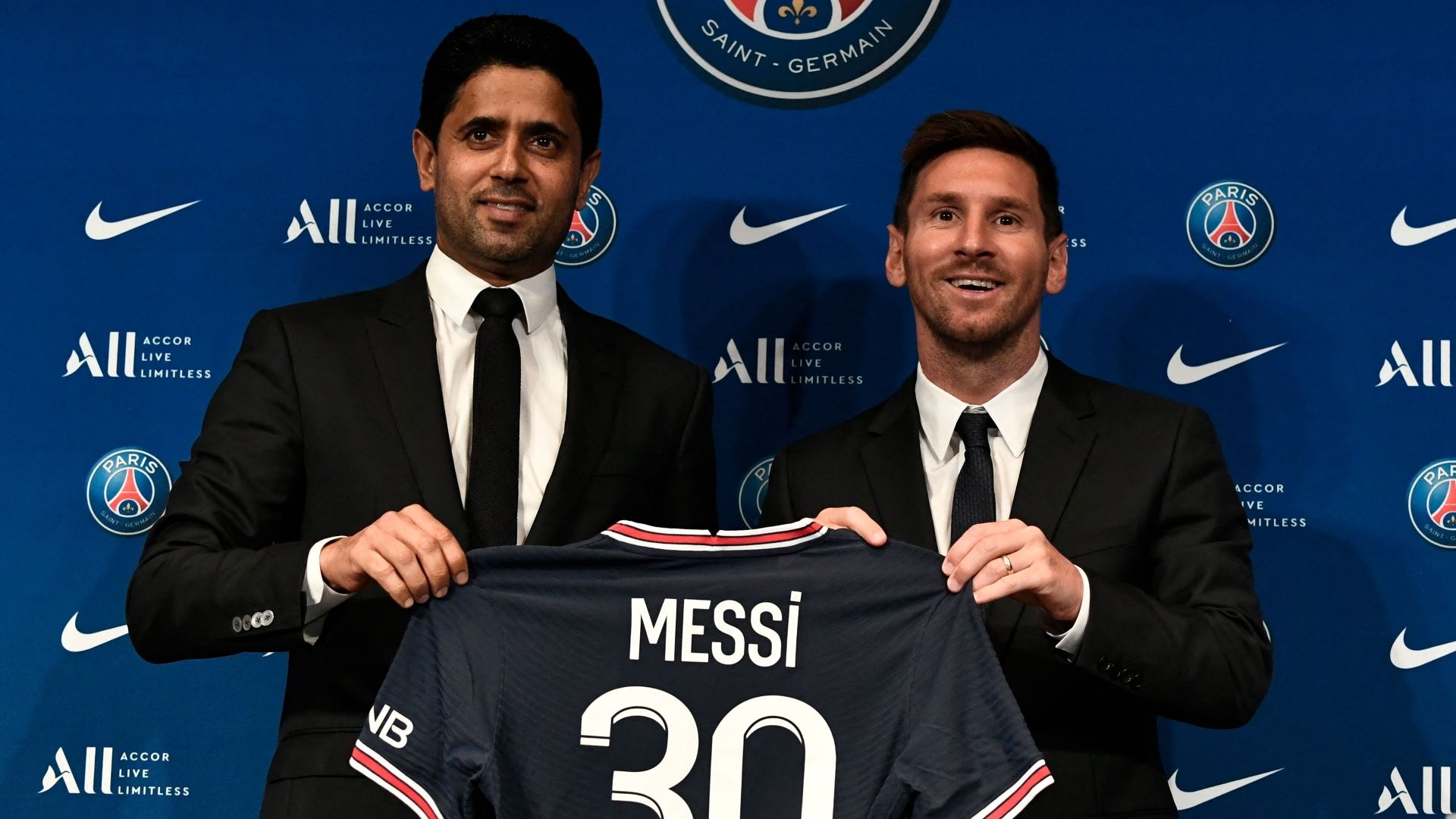 Nasser Al-Khelaifi, Lionel Messi