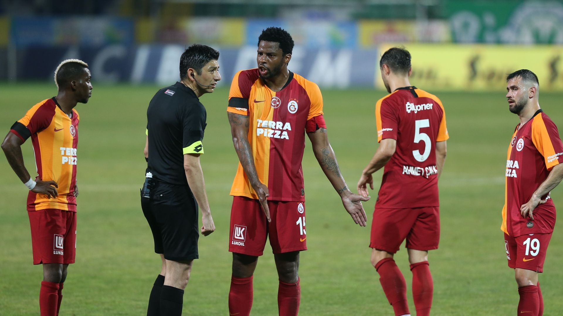 Yasar Kemal Ugurlu Ryan Donk Galatasaray Rizespor 06142020