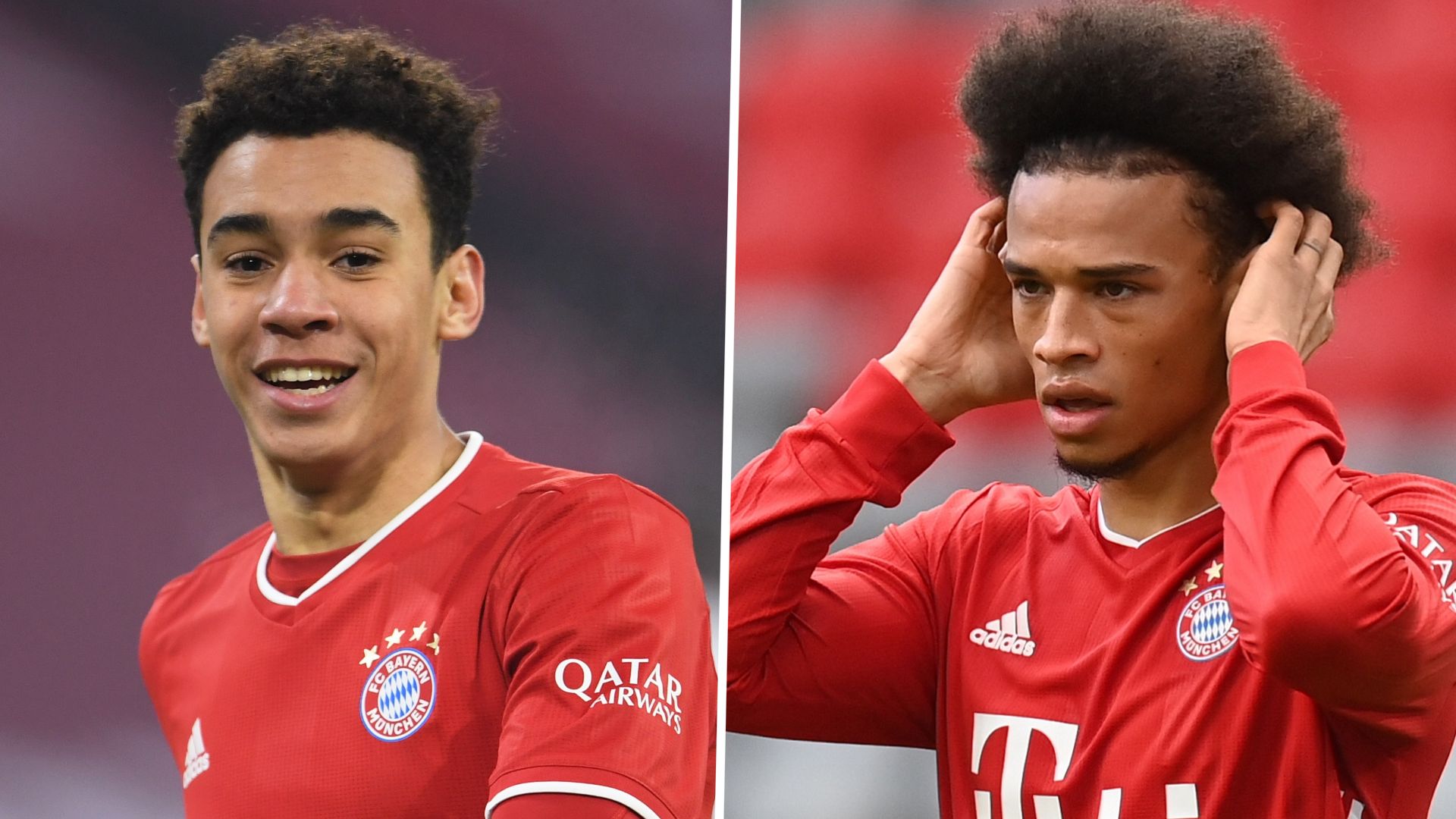 GFX Jamal Musiala Leroy Sane Bayern Munchen