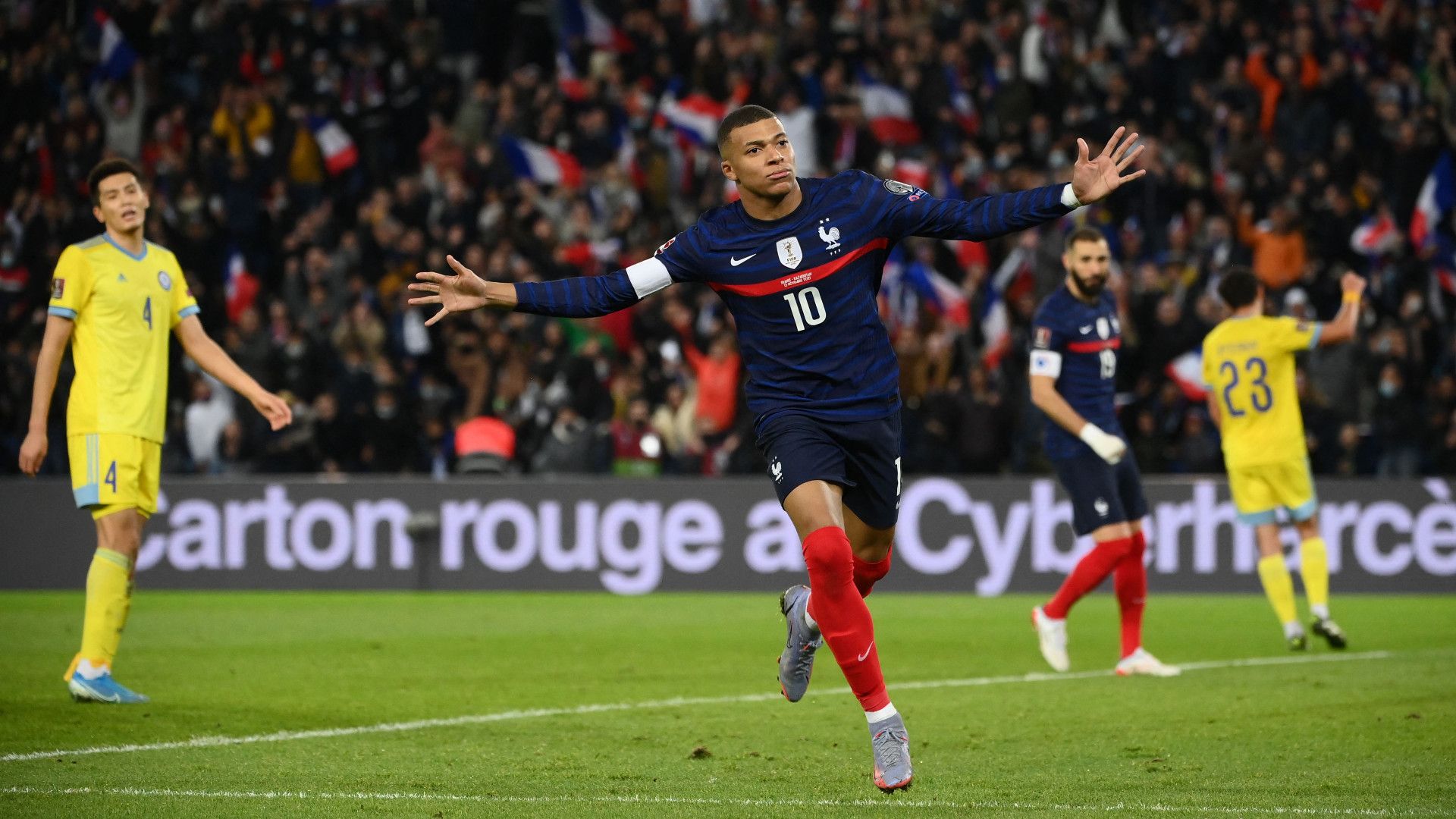 Kylian Mbappé France Kazakhstan