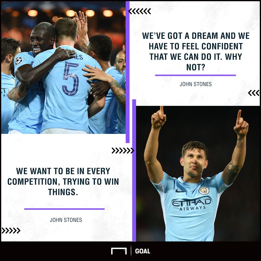 John Stones Manchester City Champions League dream