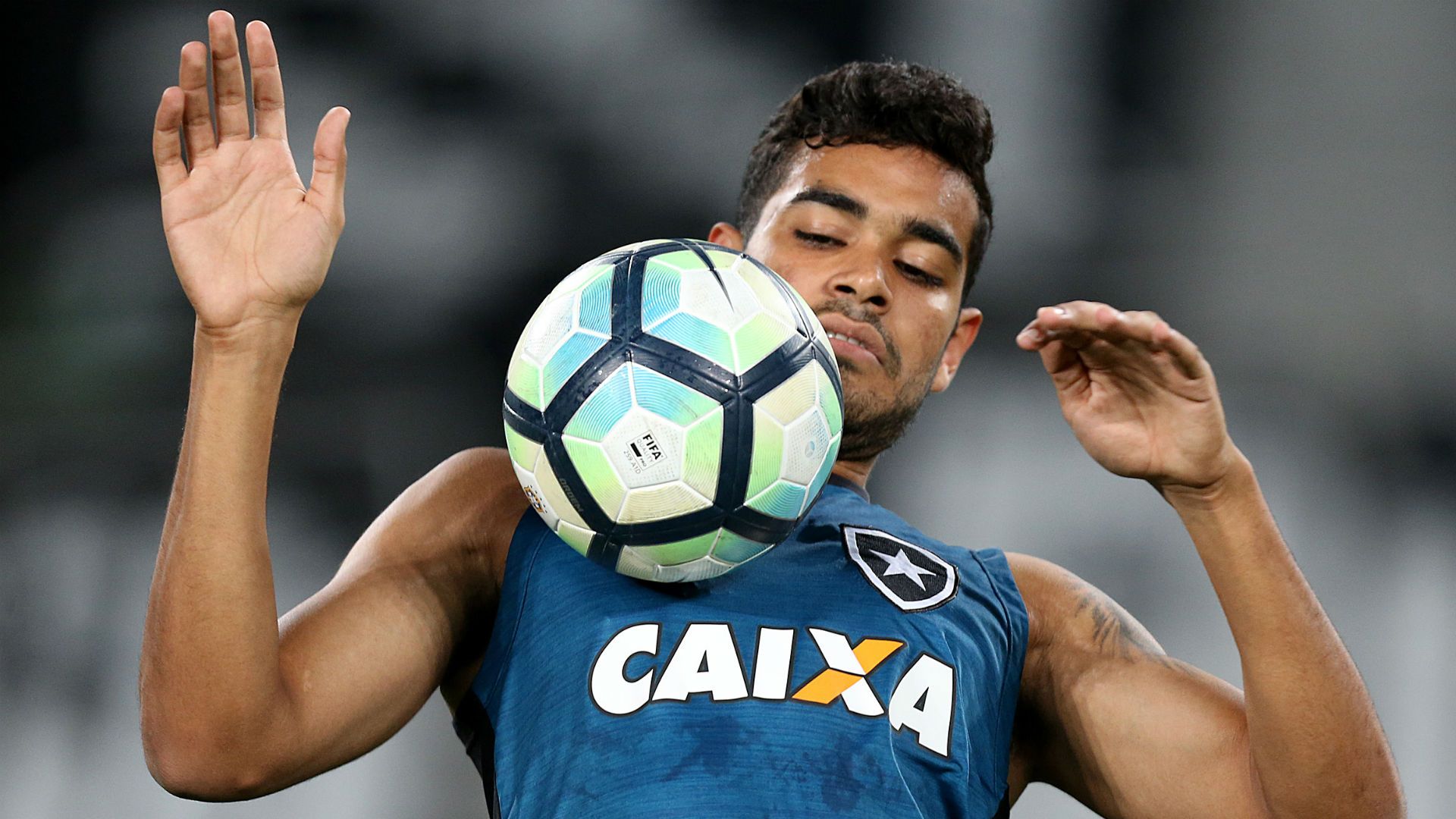 Brenner Botafogo treino 27 07 2017