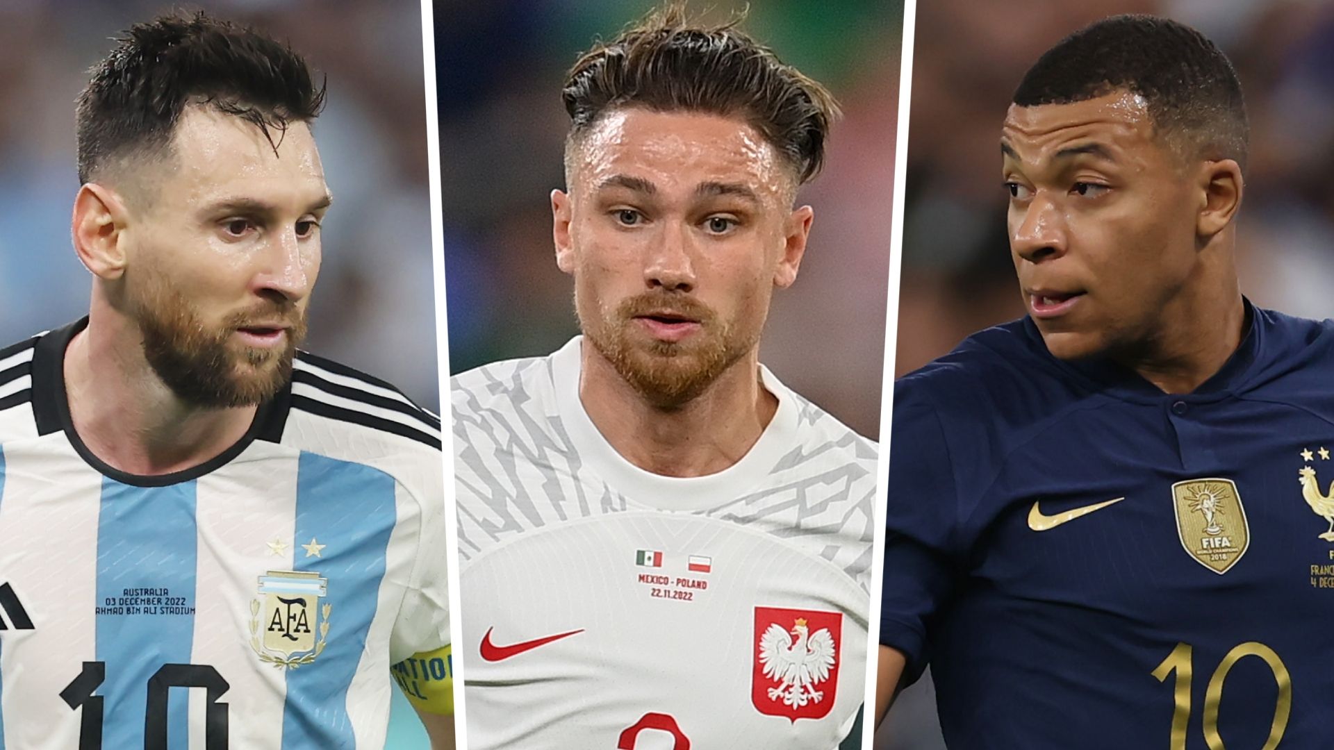 Lionel Messi Matty Cash Kylian Mbappe