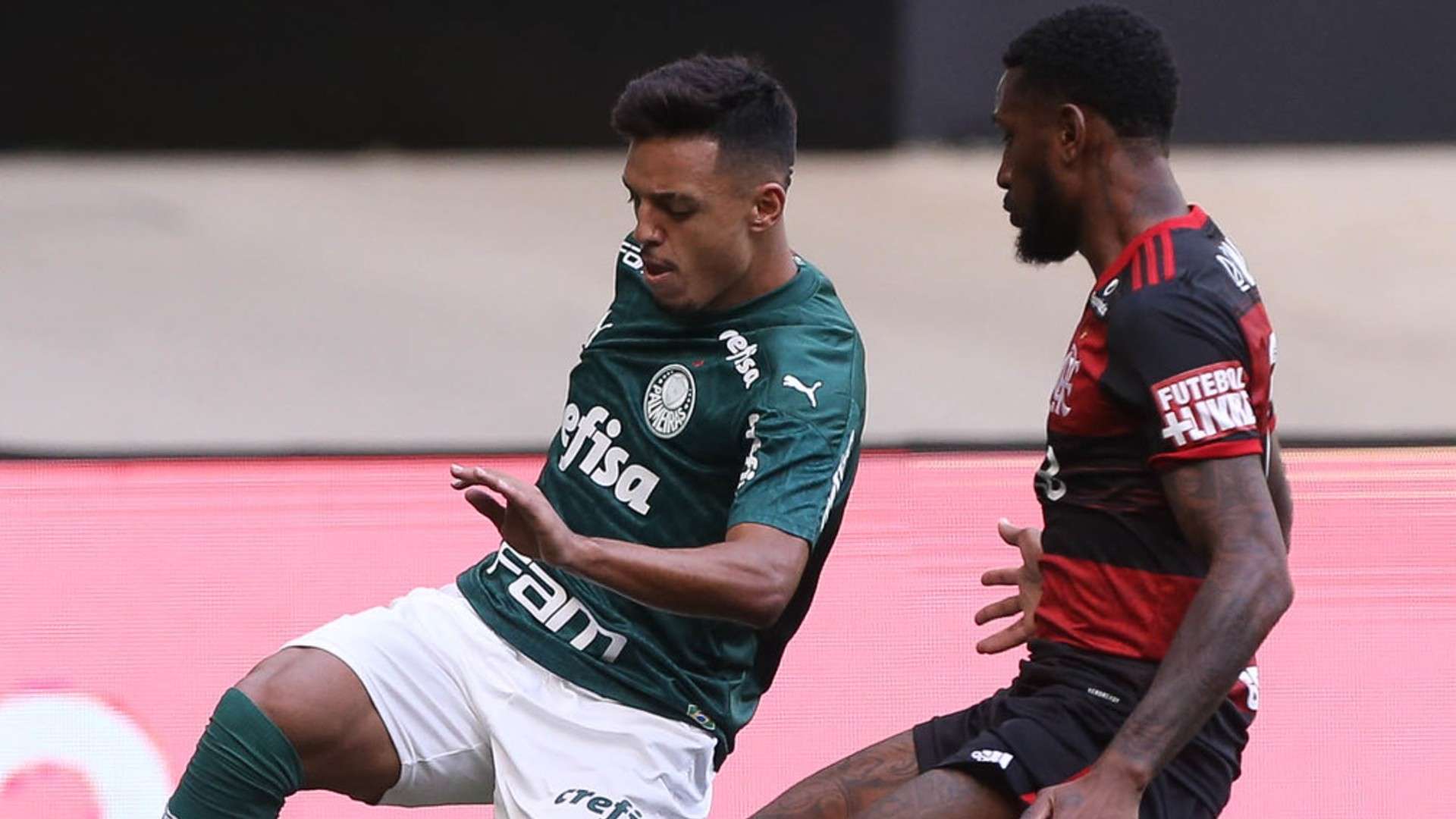 Gabriel Menino Gerson Palmeiras x Flamengo Brasileirão 27 09 2020