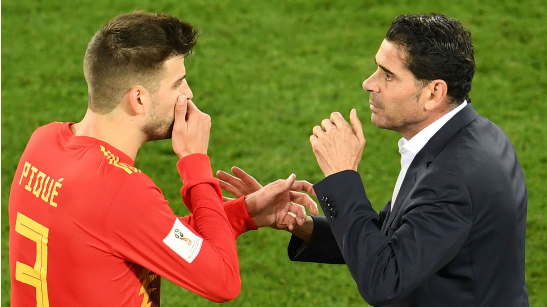 Pique Hierro Espanha Marrocos Copa do Mundo 25 06 2018