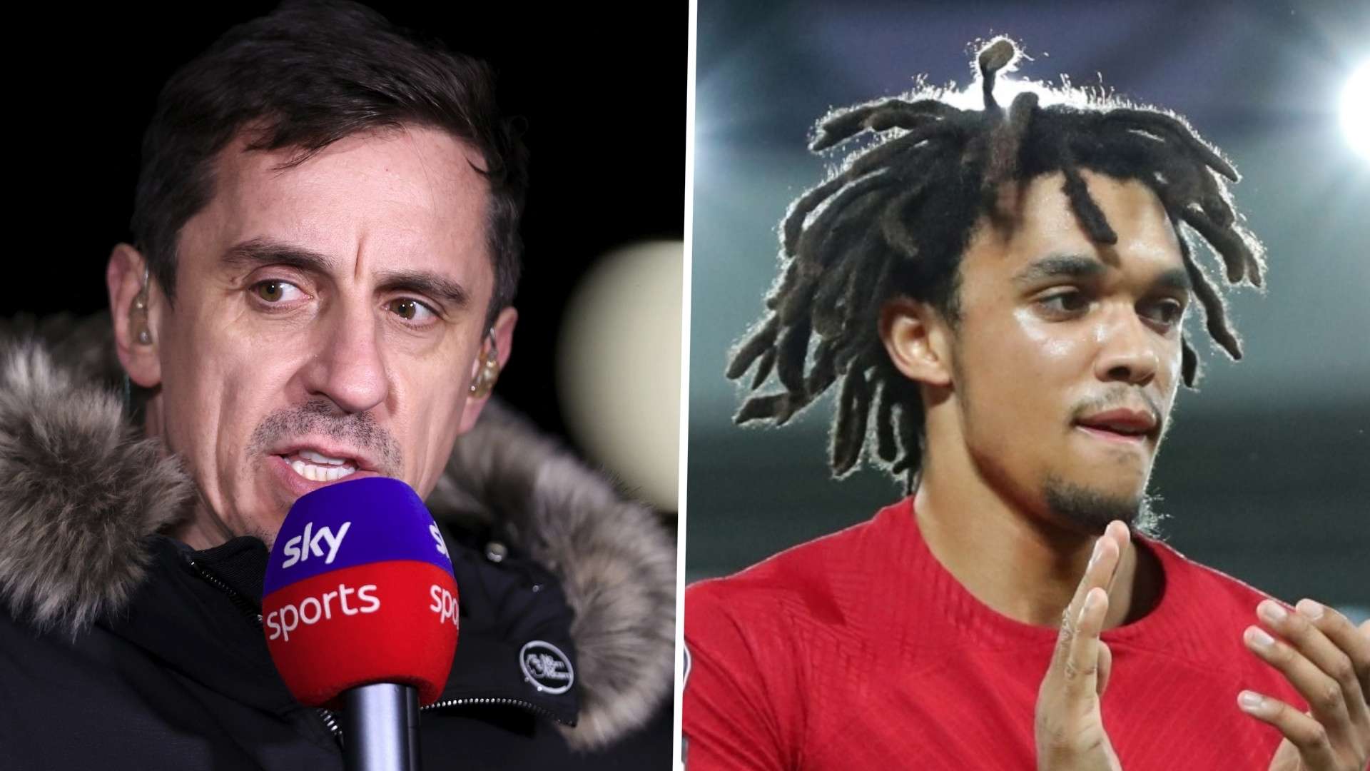 Gary Neville, Trent Alexander-Arnold