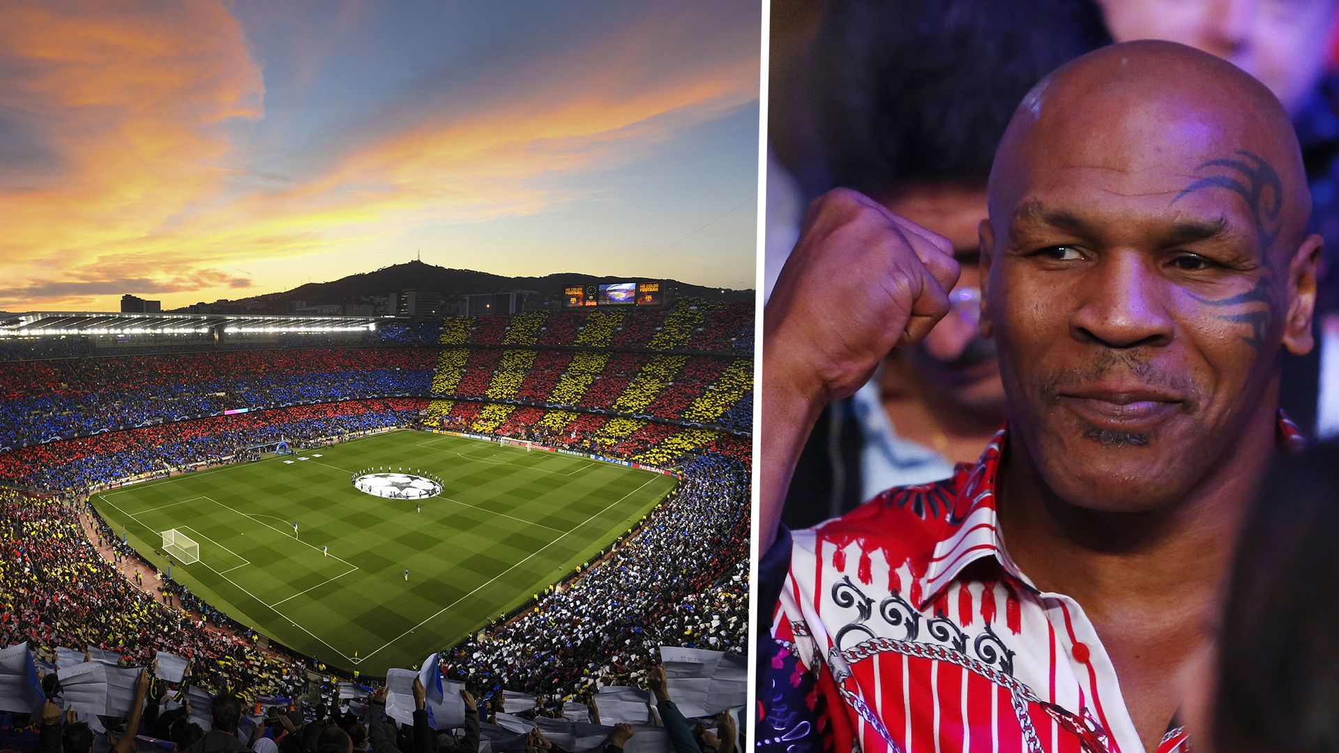 Mike Tyson Camp Nou