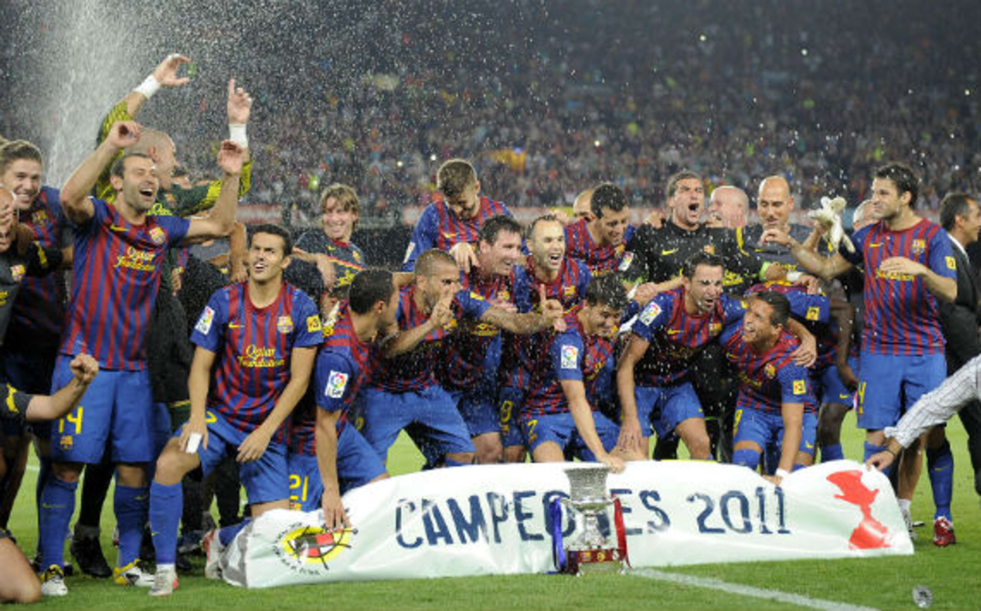 Barcelona - Real Madrid 2011 Supercopa de España Camp Nou