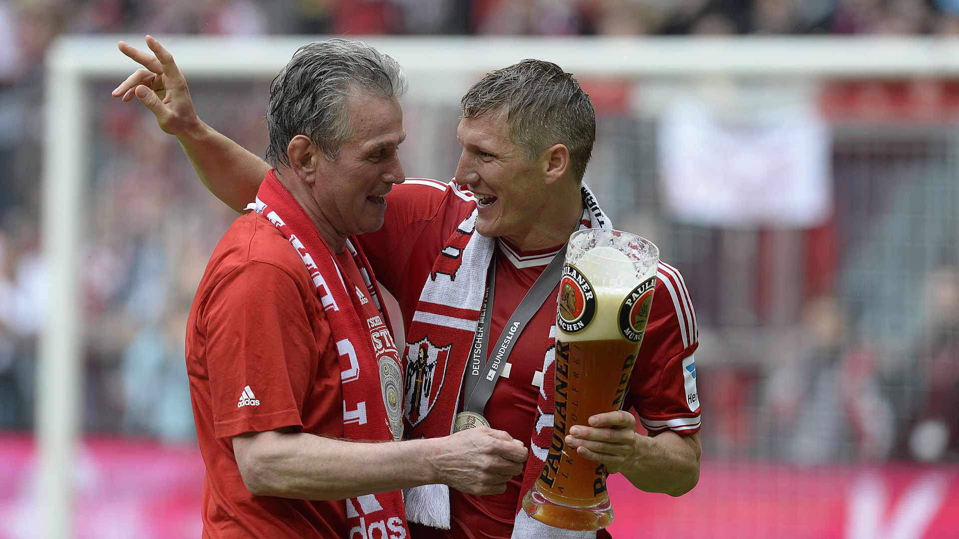 Jupp Heynckes Bastian Schweinsteiger FC Bayern  FC Augsburg Bundesliga 05112015