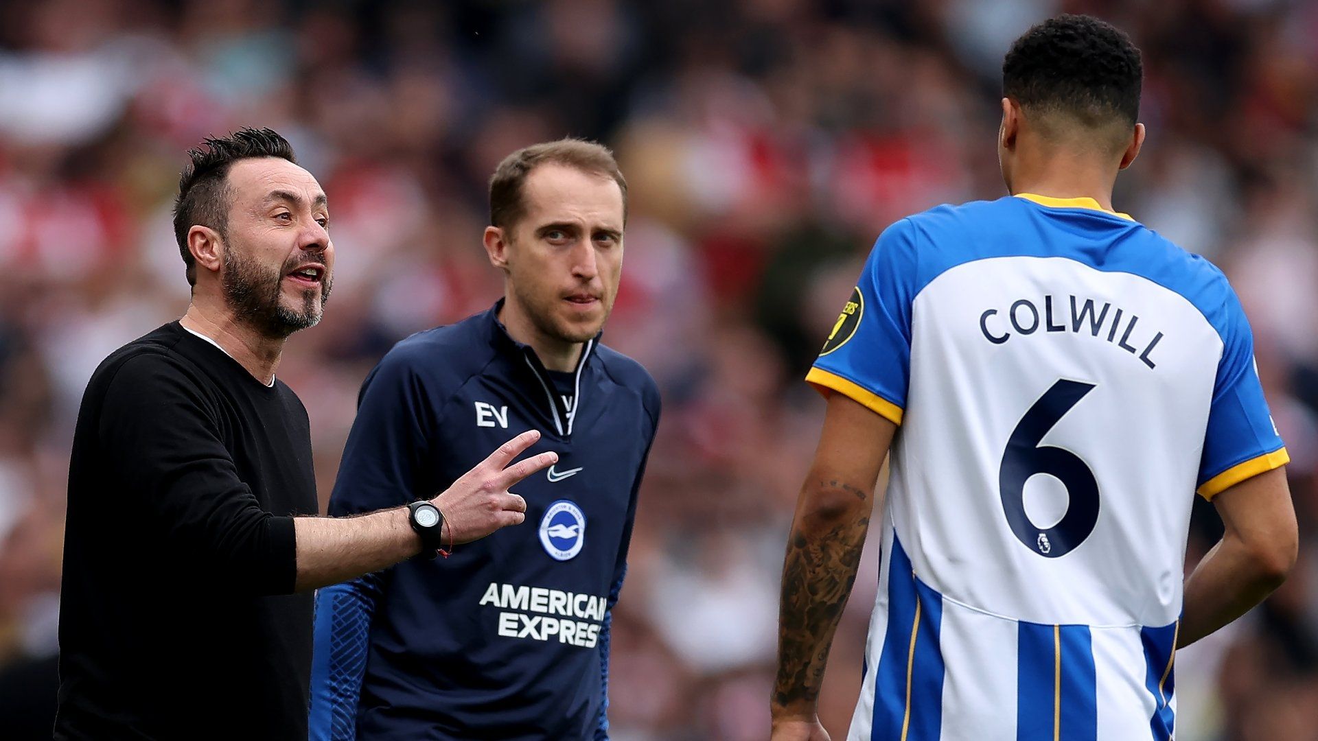 Roberto De Zerbi Levi Colwill Brighton 2022-23