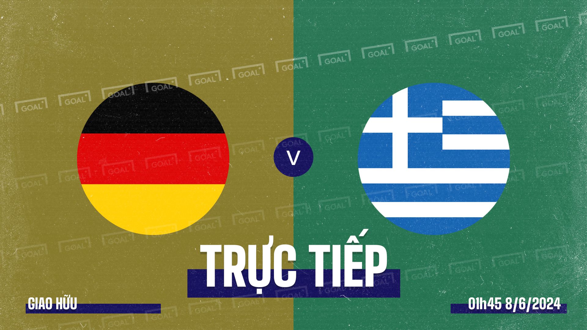 Germany vs Greece 2024 GFX