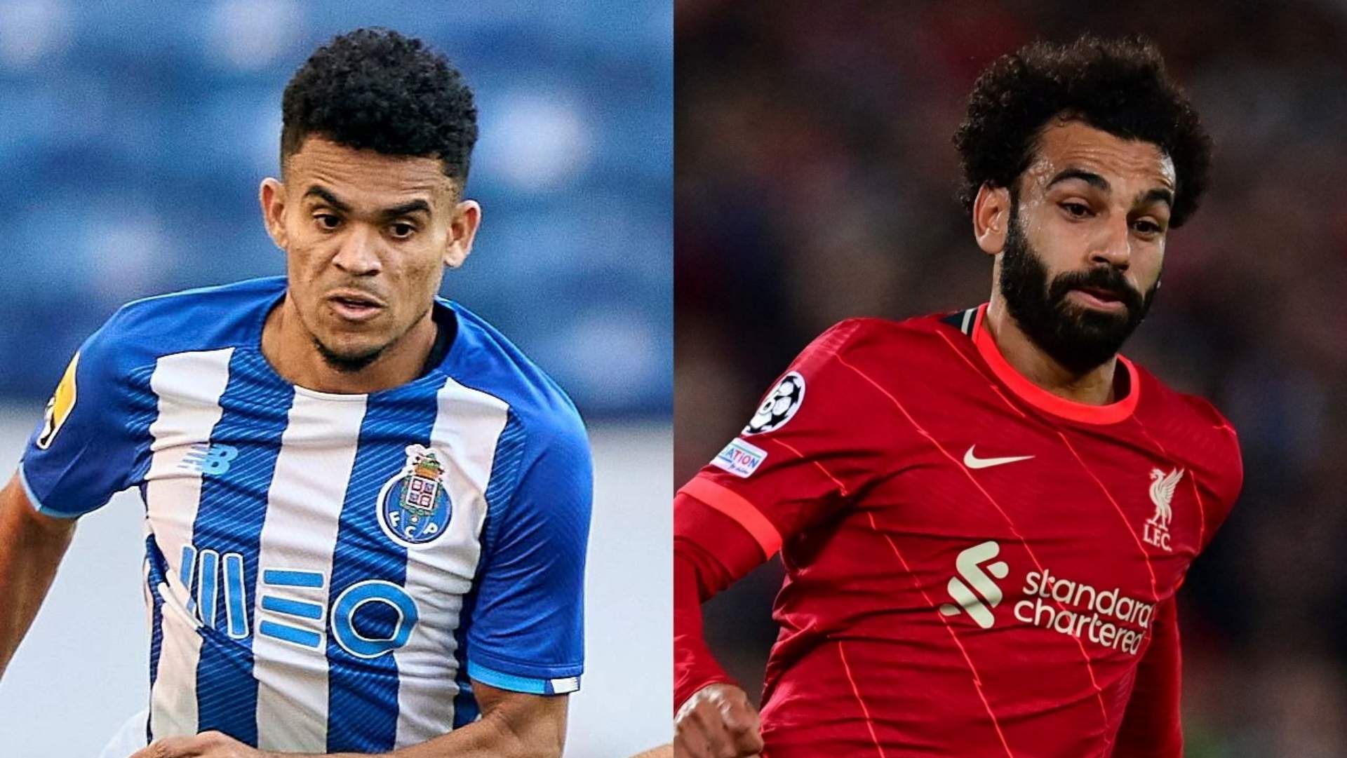 Luis Diaz Porto Mohamed Salah Liverpool