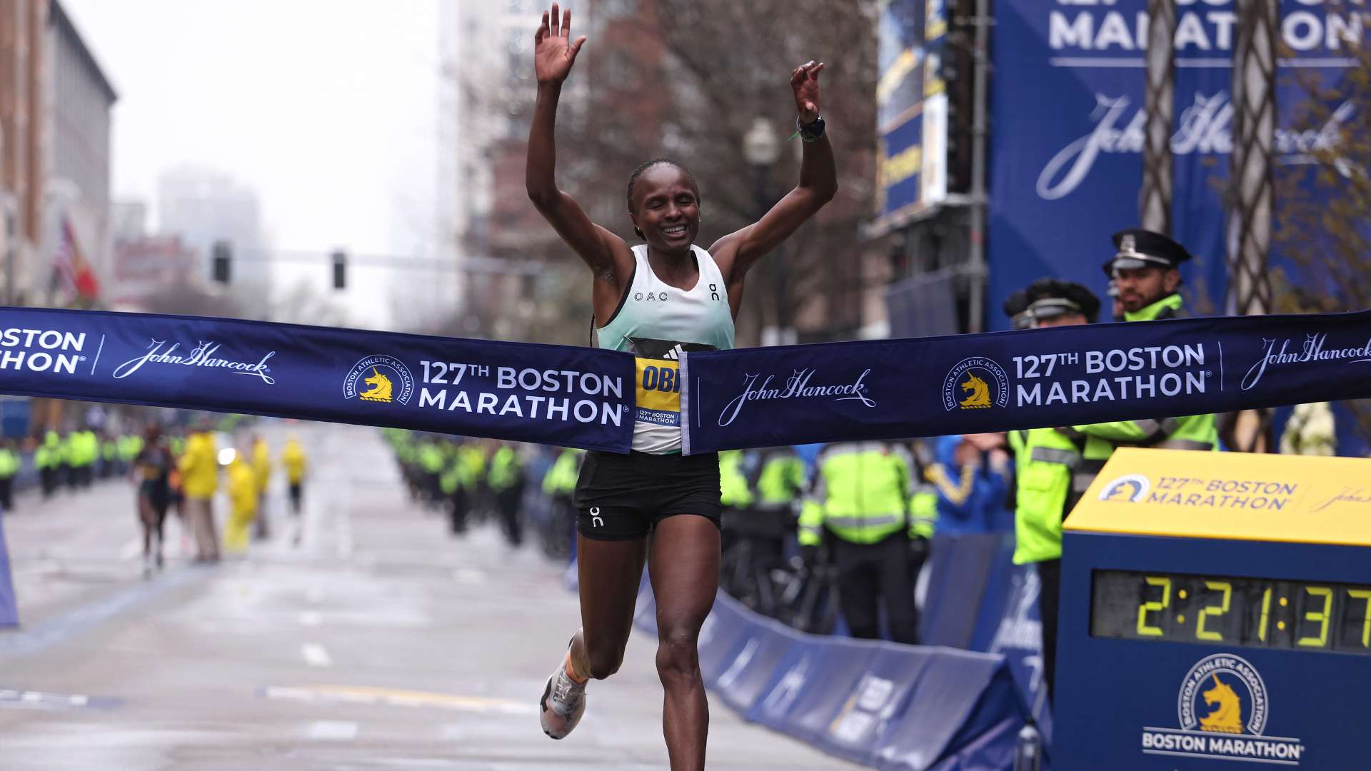 2023 Boston Marathon winner