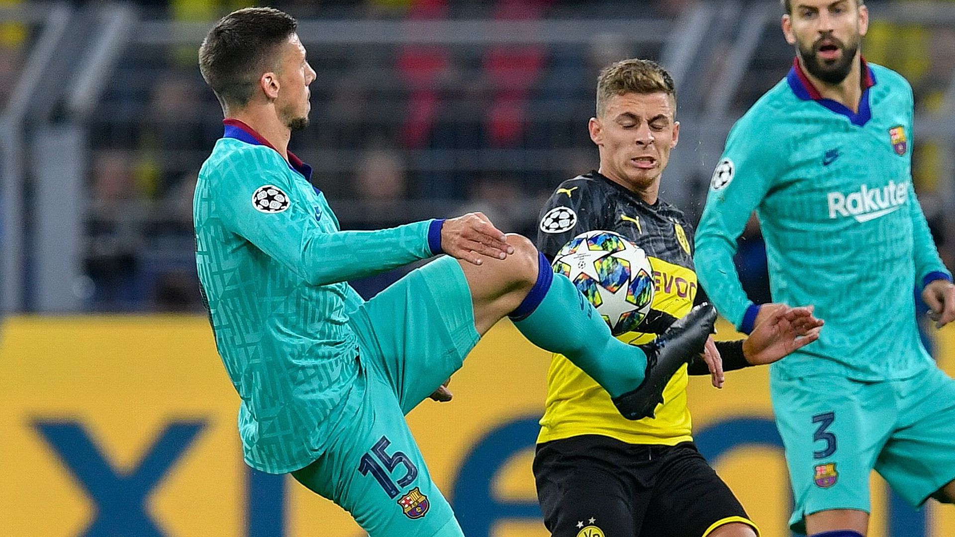 Thorgan Hazard BVB FC Barcelona