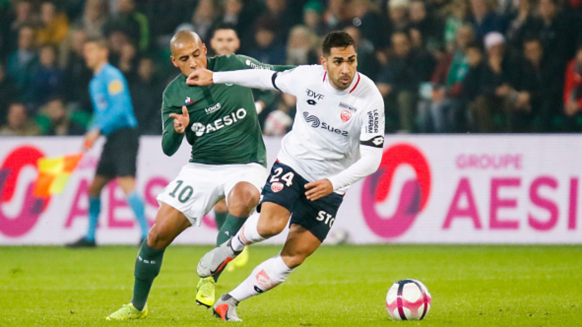 Khazri Lautoa Saint-Etienne Dijon Ligue 1