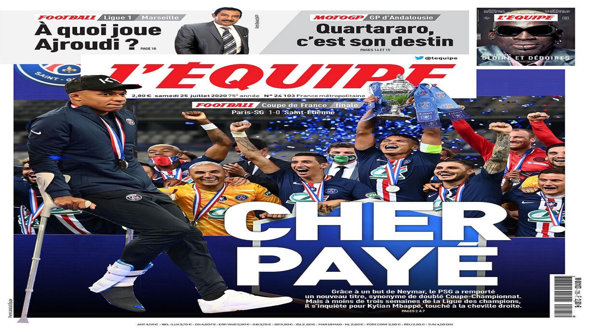 25 July L'Equipe
