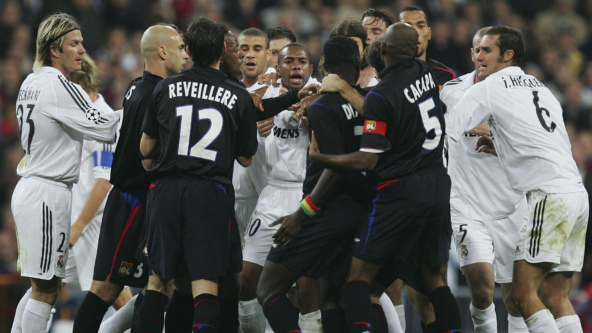 Real Madrid Olympique Lyon Champions 2010