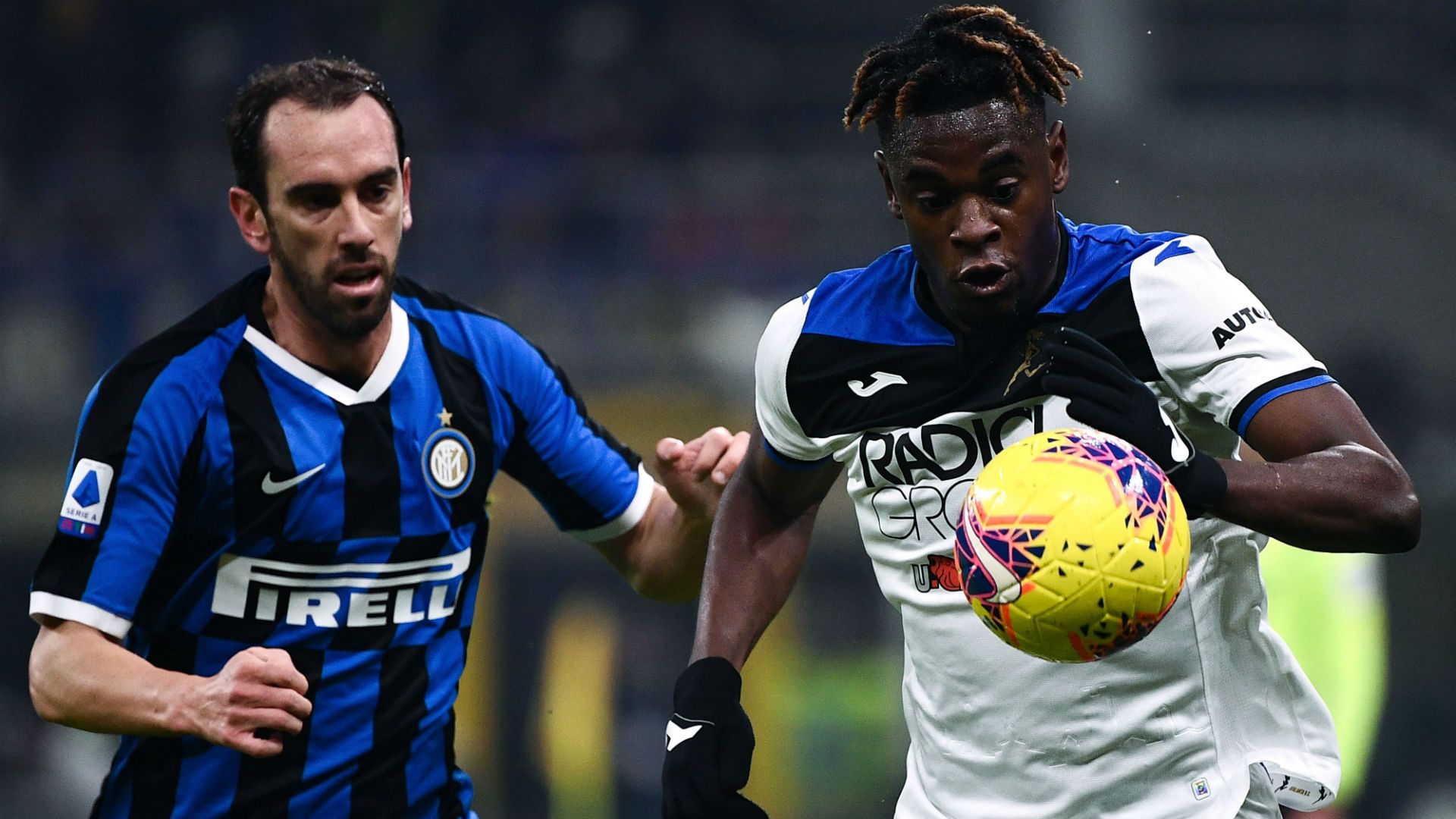Zapata Godin Atalanta Inter Serie A