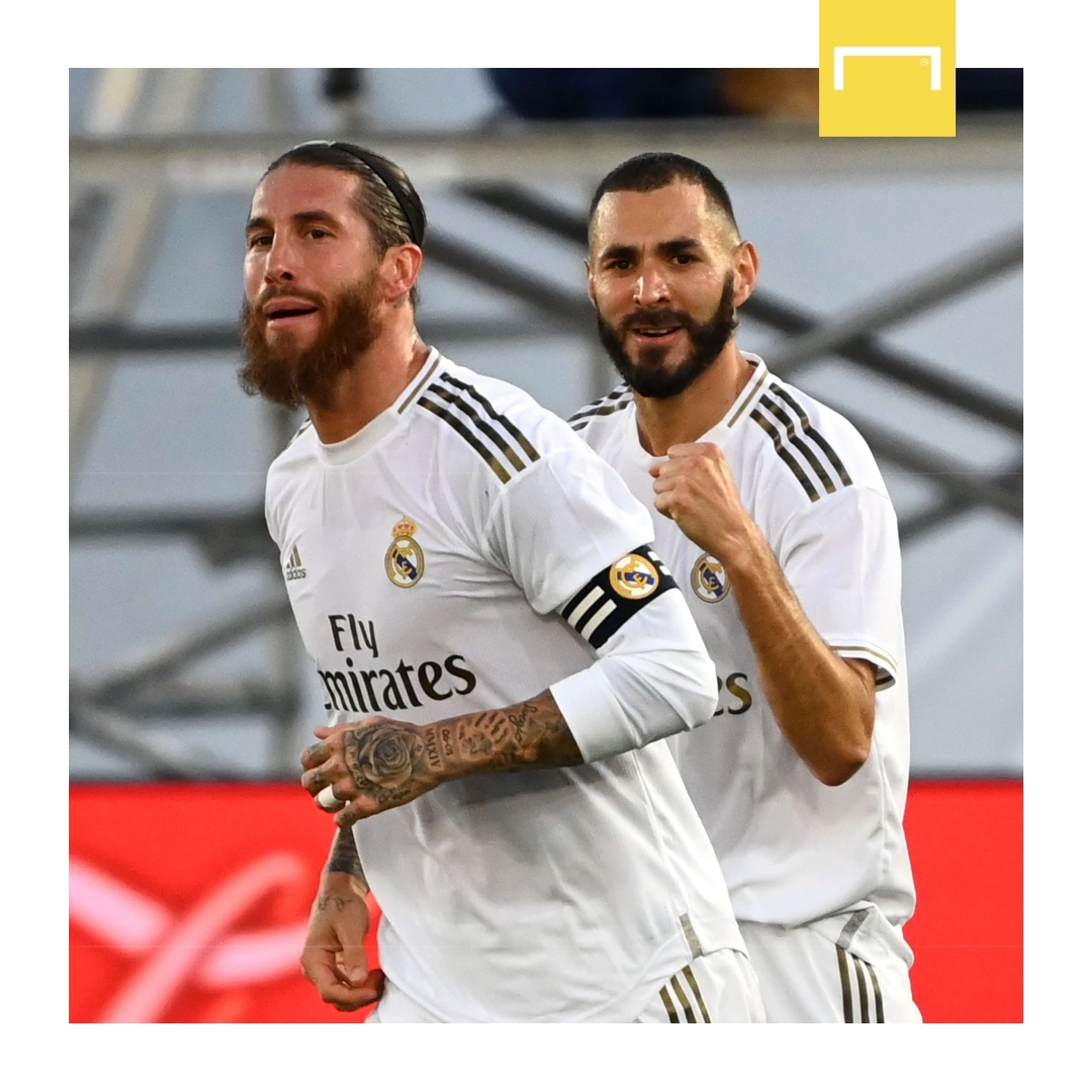 Sergio Ramos Karim Benzema GFX Real Madrid
