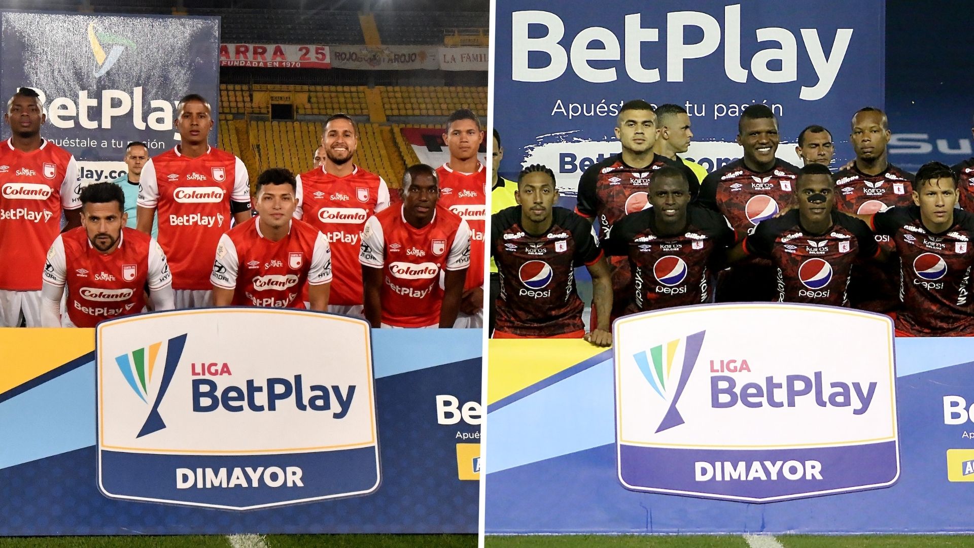 Santa Fe América de Cali Liga BetPlay 2020