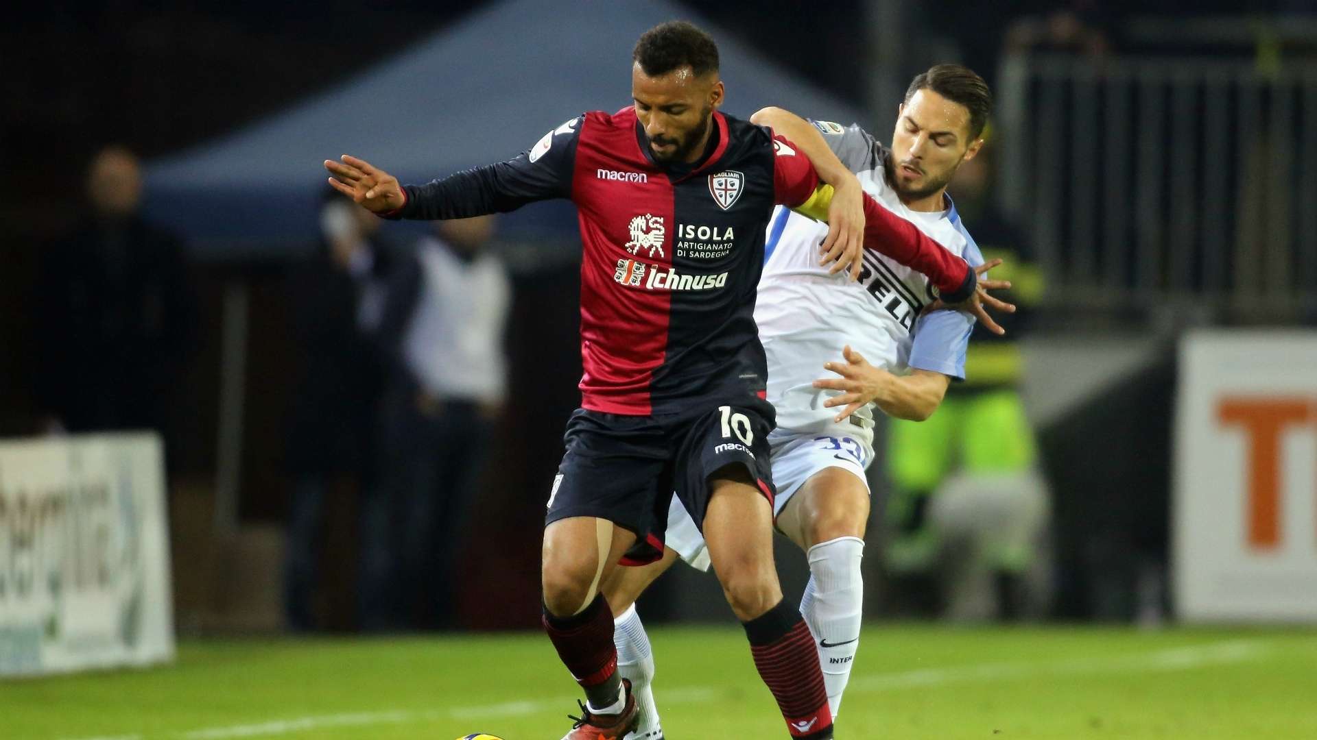 Joao Pedro Cagliari Inter Serie A 11252017