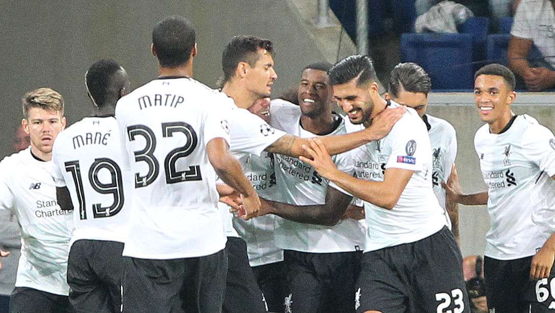 James Milner Liverpool Hoffenheim