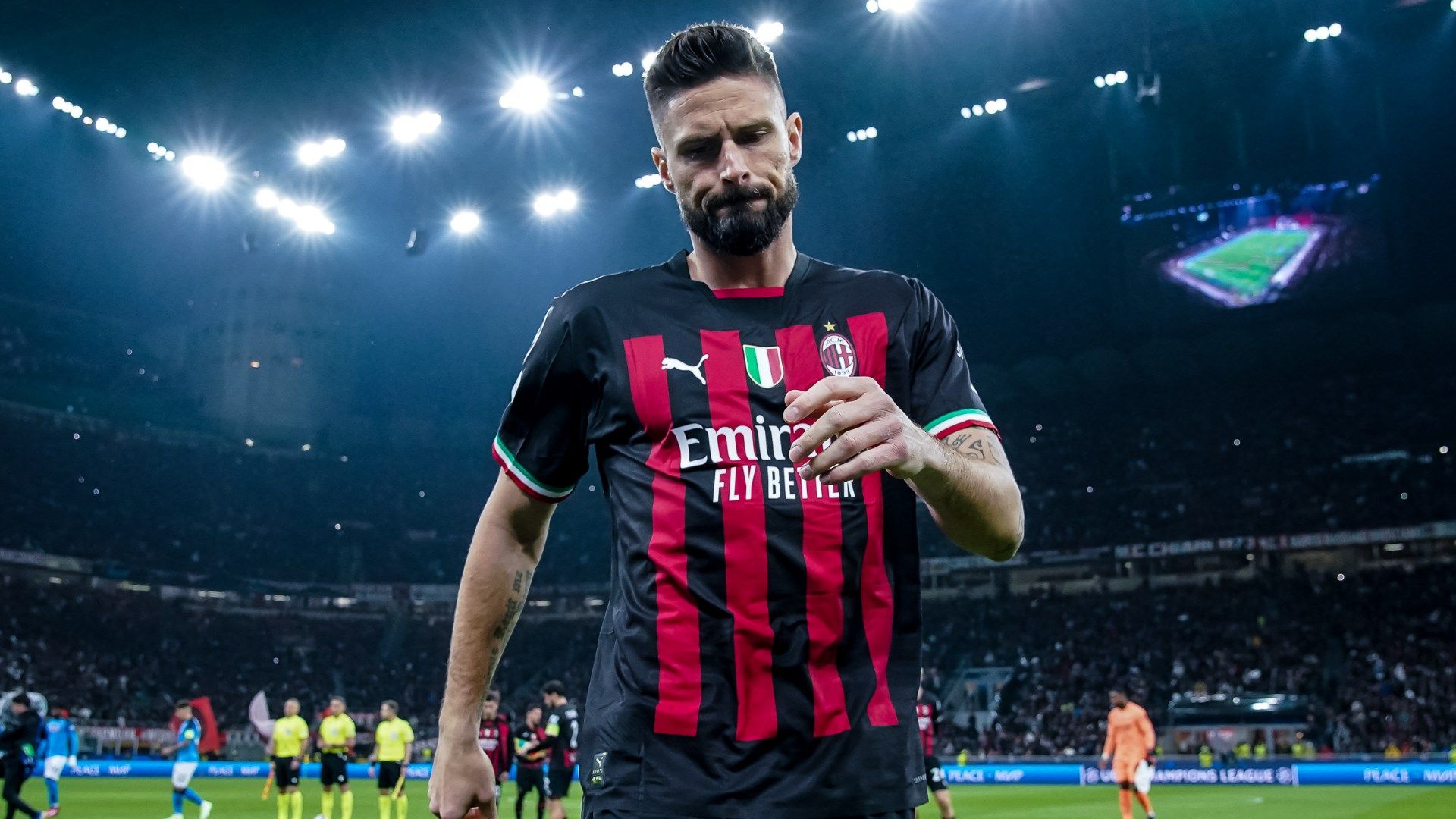 Olivier Giroud Milan Napoli