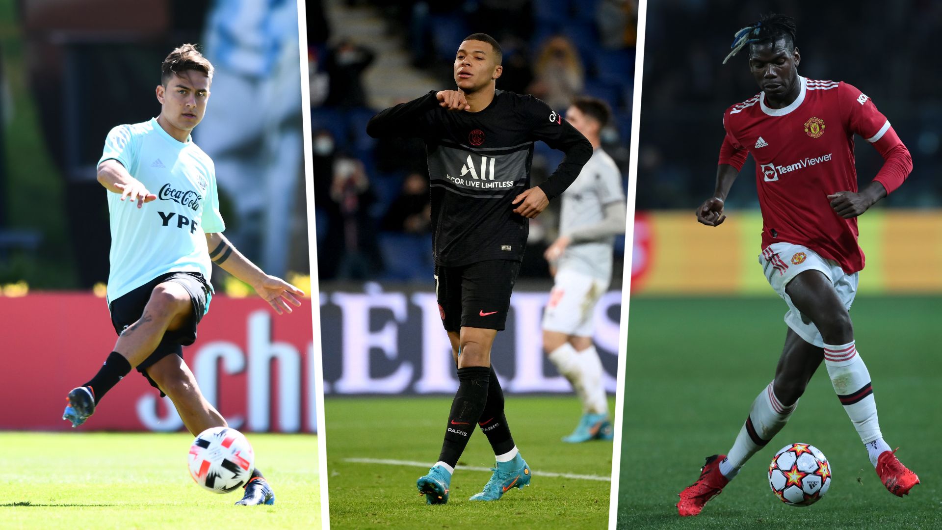 Dybala Pogba Mbappe