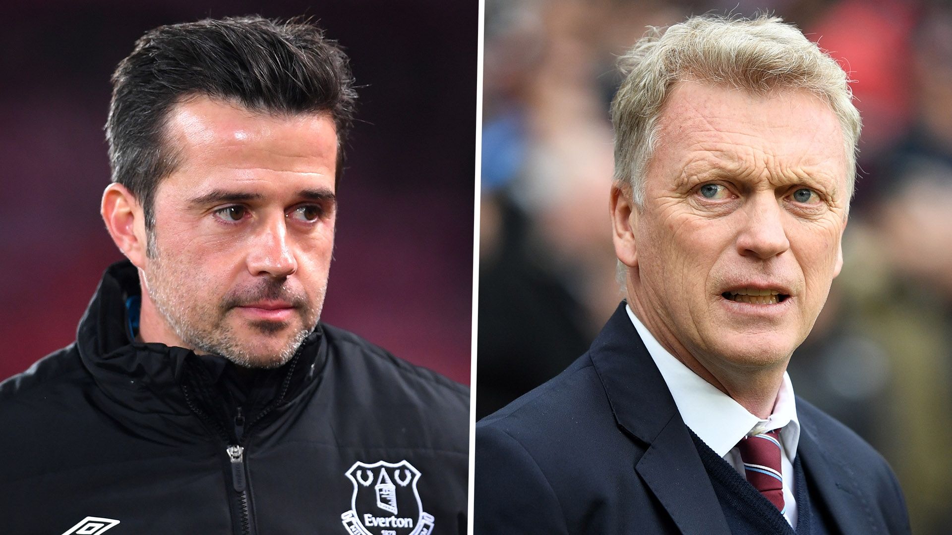 Marco Silva David Moyes Everton