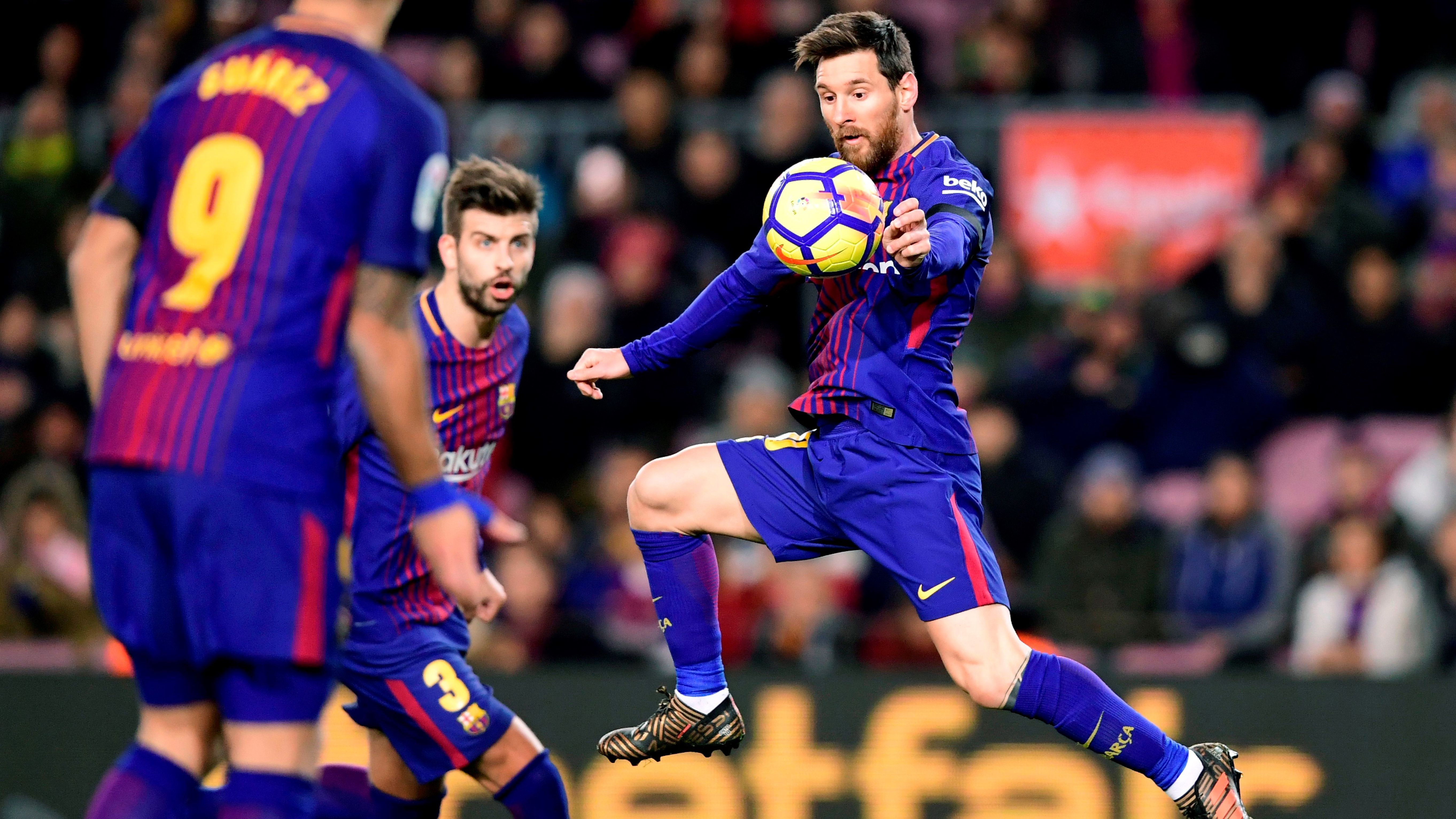 Lionel Messi Barcelona Deportivo LaLiga 17122017