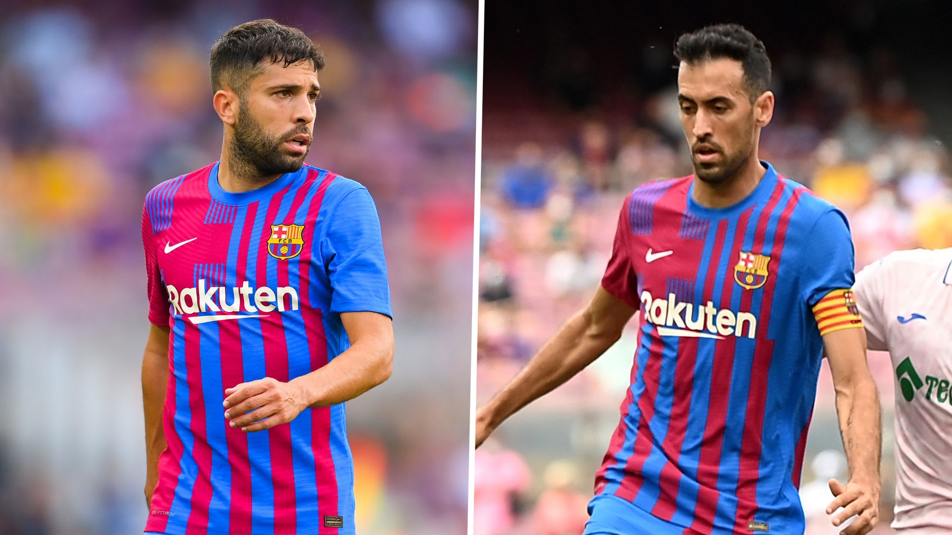 Sergio Busquets Jordi Alba Barcelona