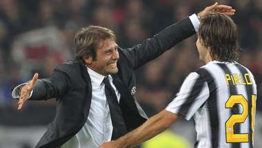 Antonio Conte Andrea Pirlo - Juventus