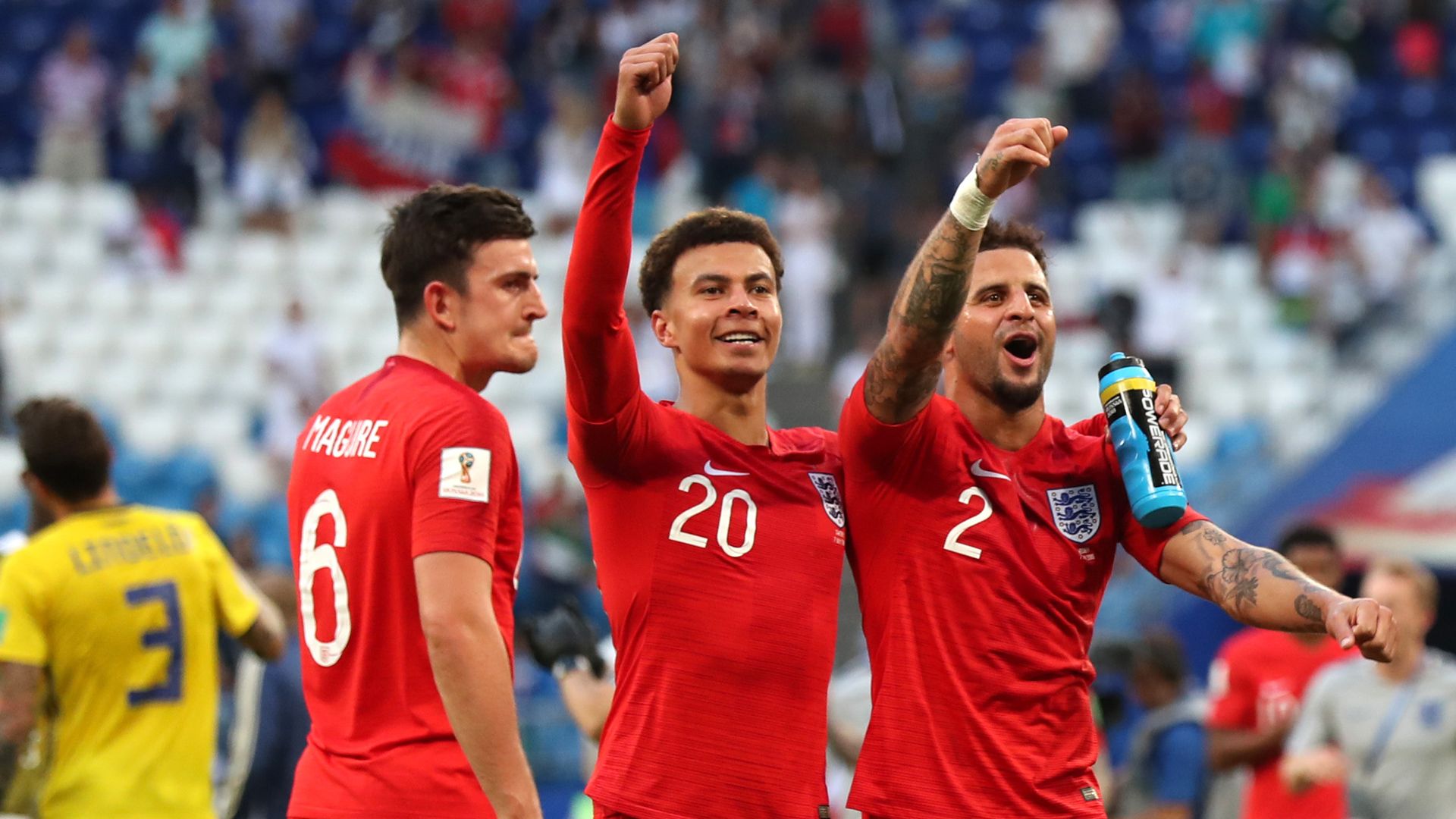 England World Cup Maguire Alli Walker