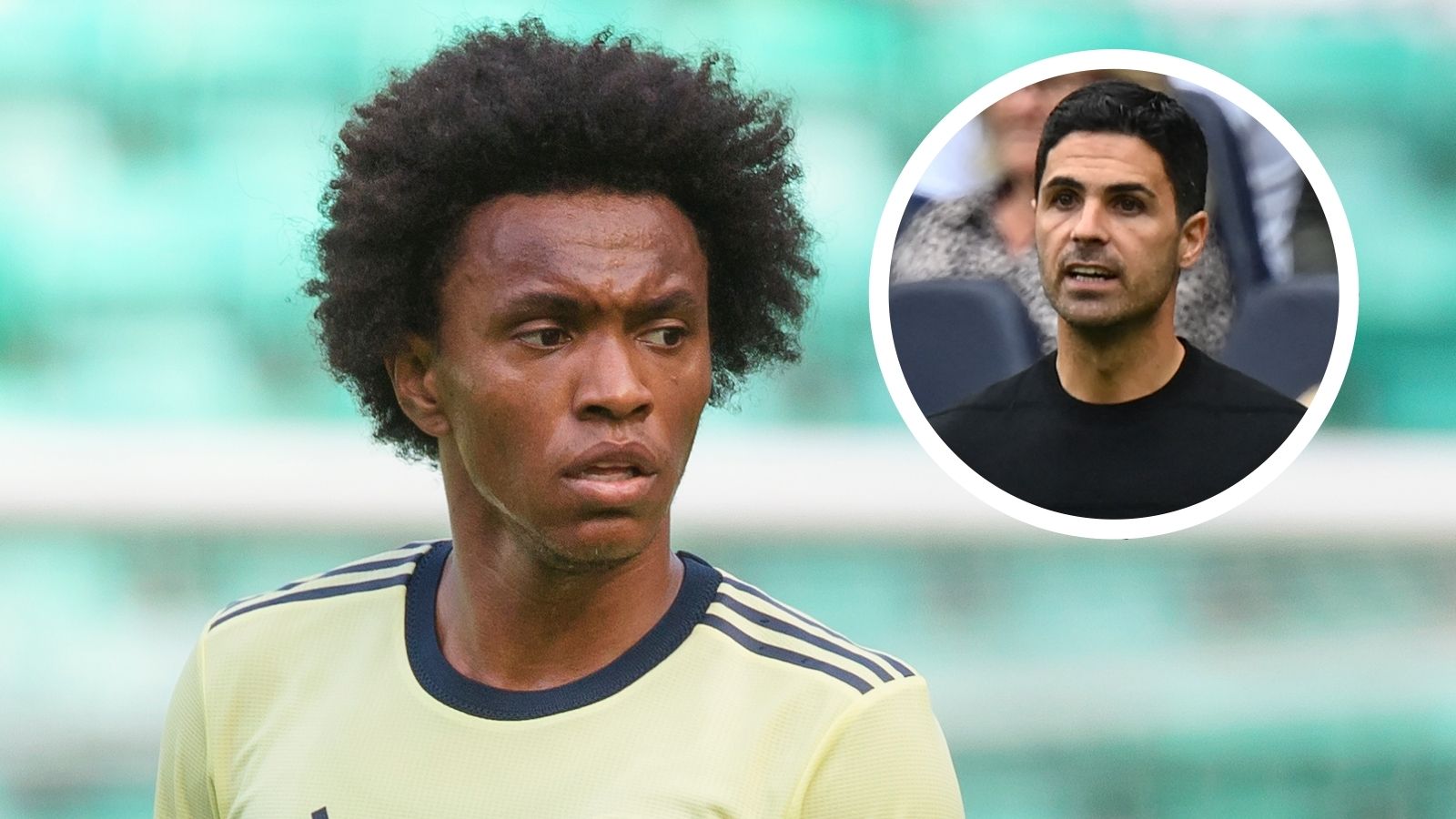 Willian Mikel Arteta Arsenal GFX