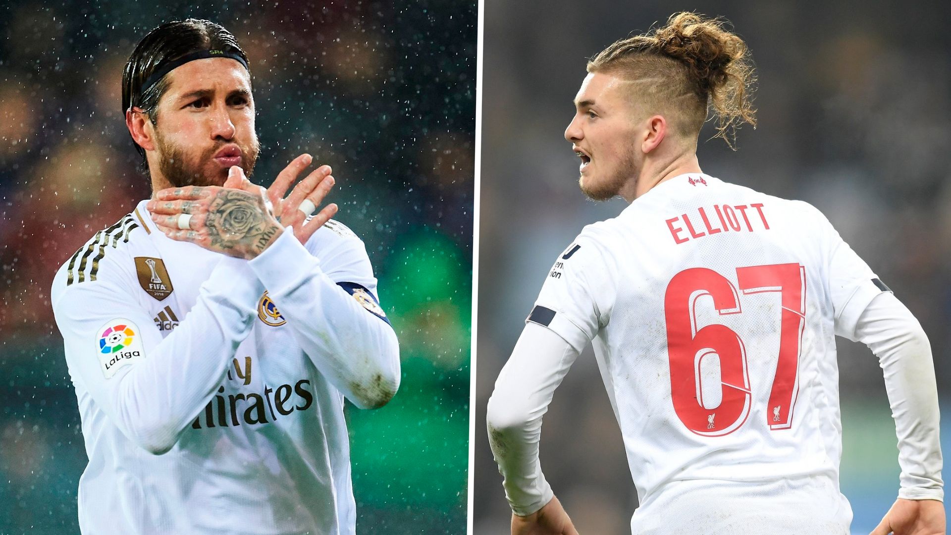 Sergio Ramos/Harvey Elliott split 2019-20