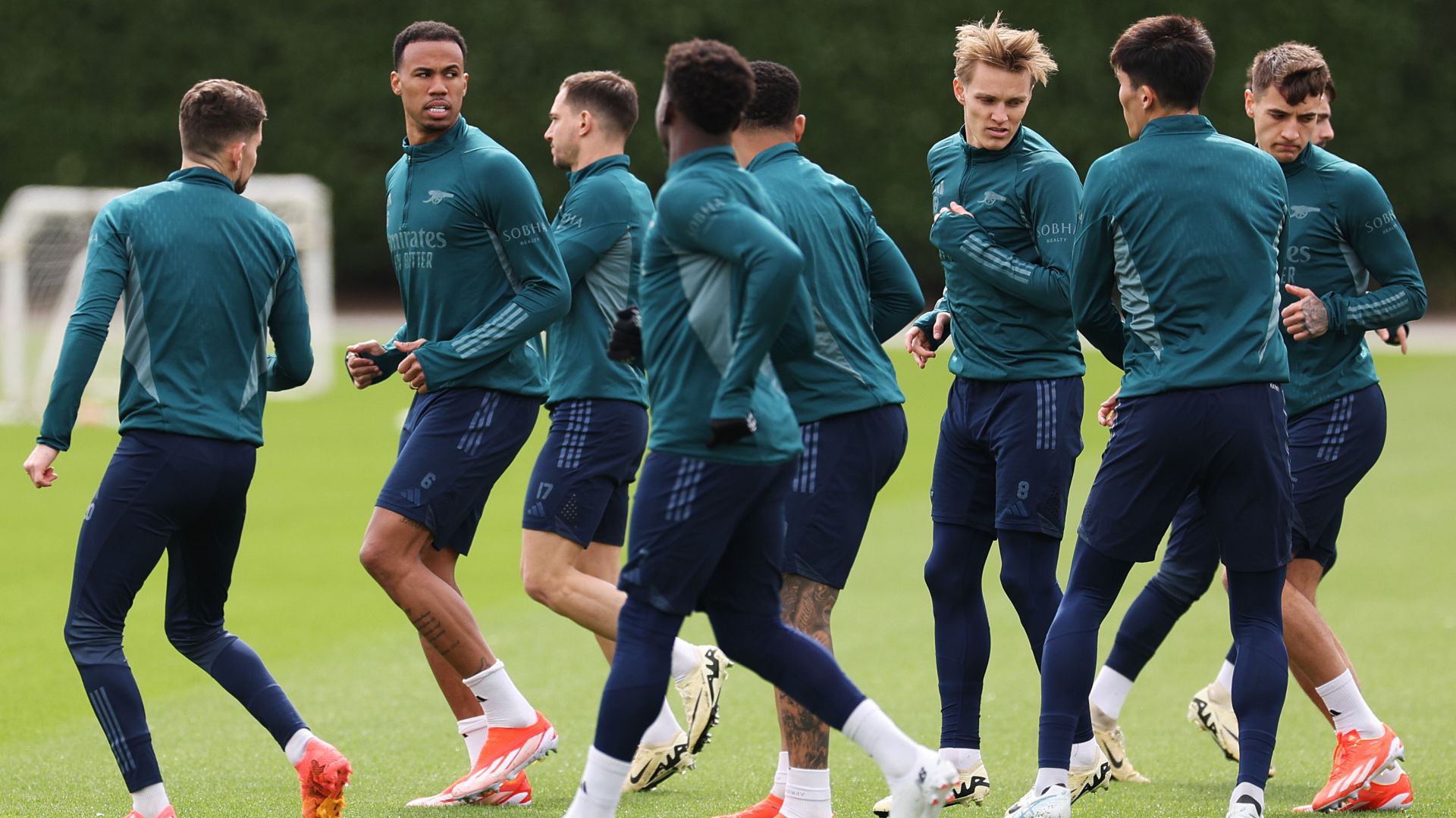 Arsenal training