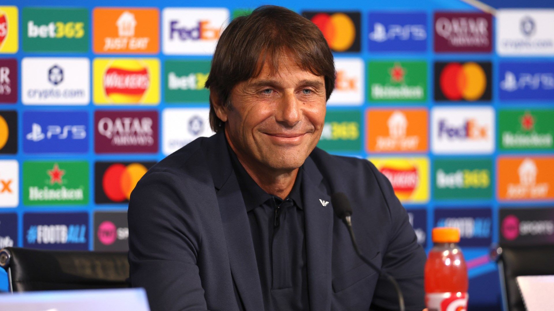 Conte press conference Champions